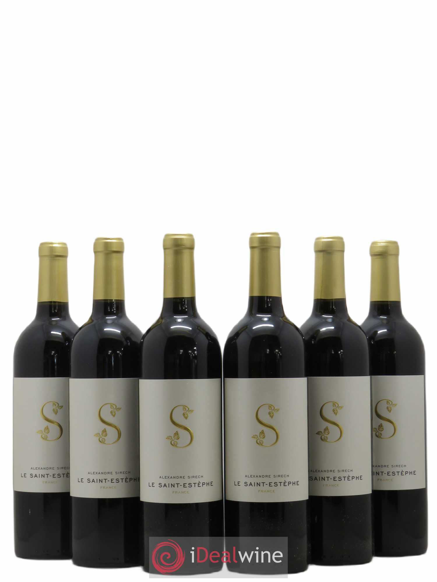 Saint-Estèphe Le Saint Estephe Alexandre Sirech (no reserve) 2015 - Lot of 6 bottles - 0
