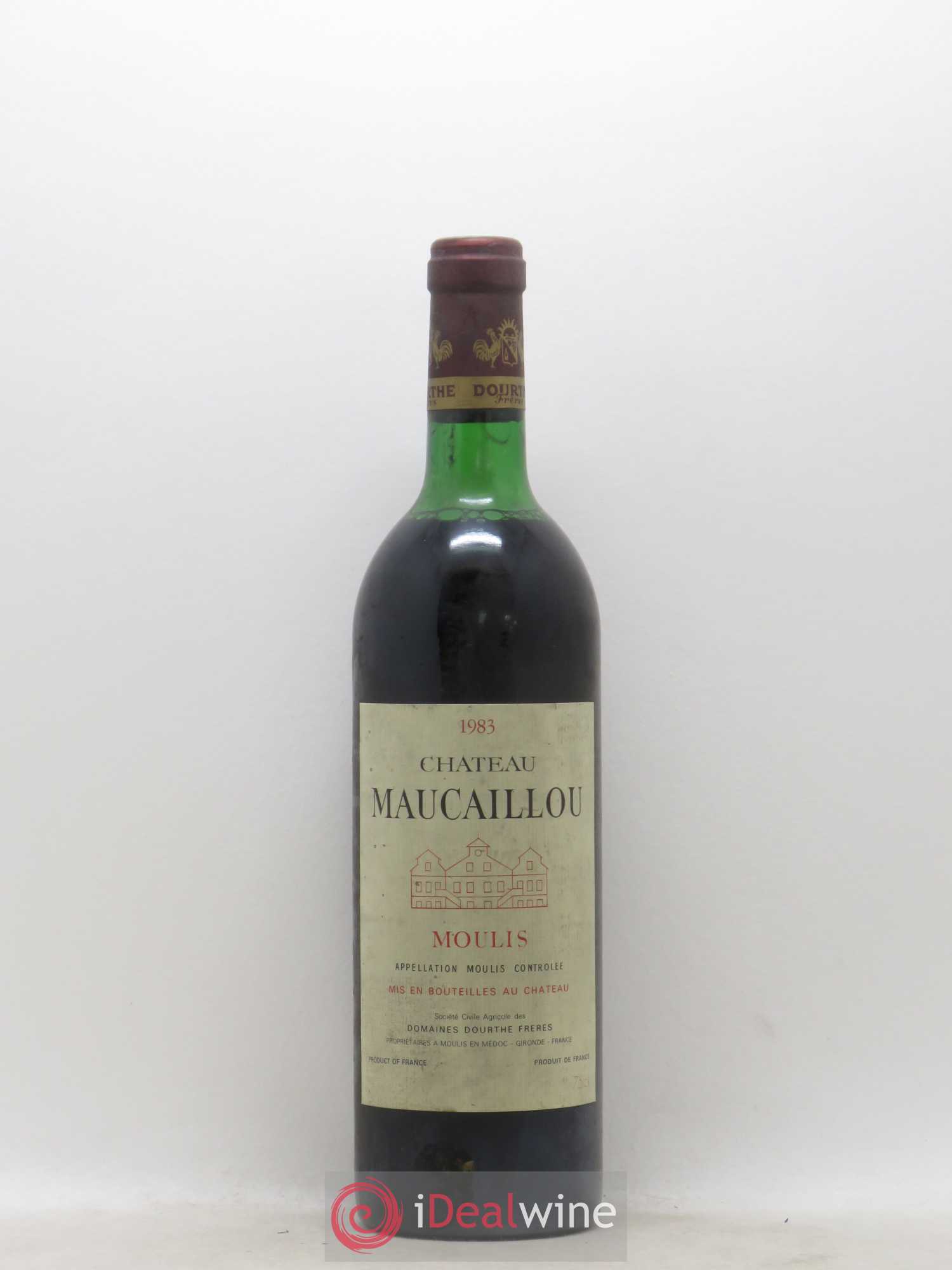 Château Maucaillou (sans prix de réserve) 1983 - Lot de 1 bouteille - 0