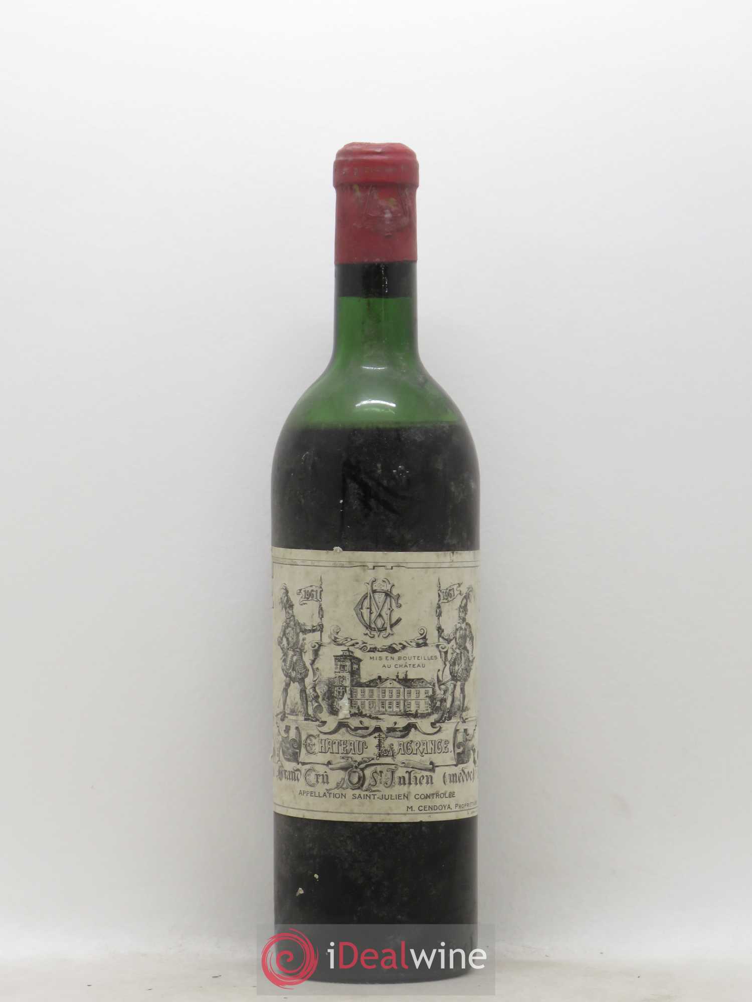 Château Lagrange 3ème Grand Cru Classé 1961 - Lot de 1 bouteille - 0