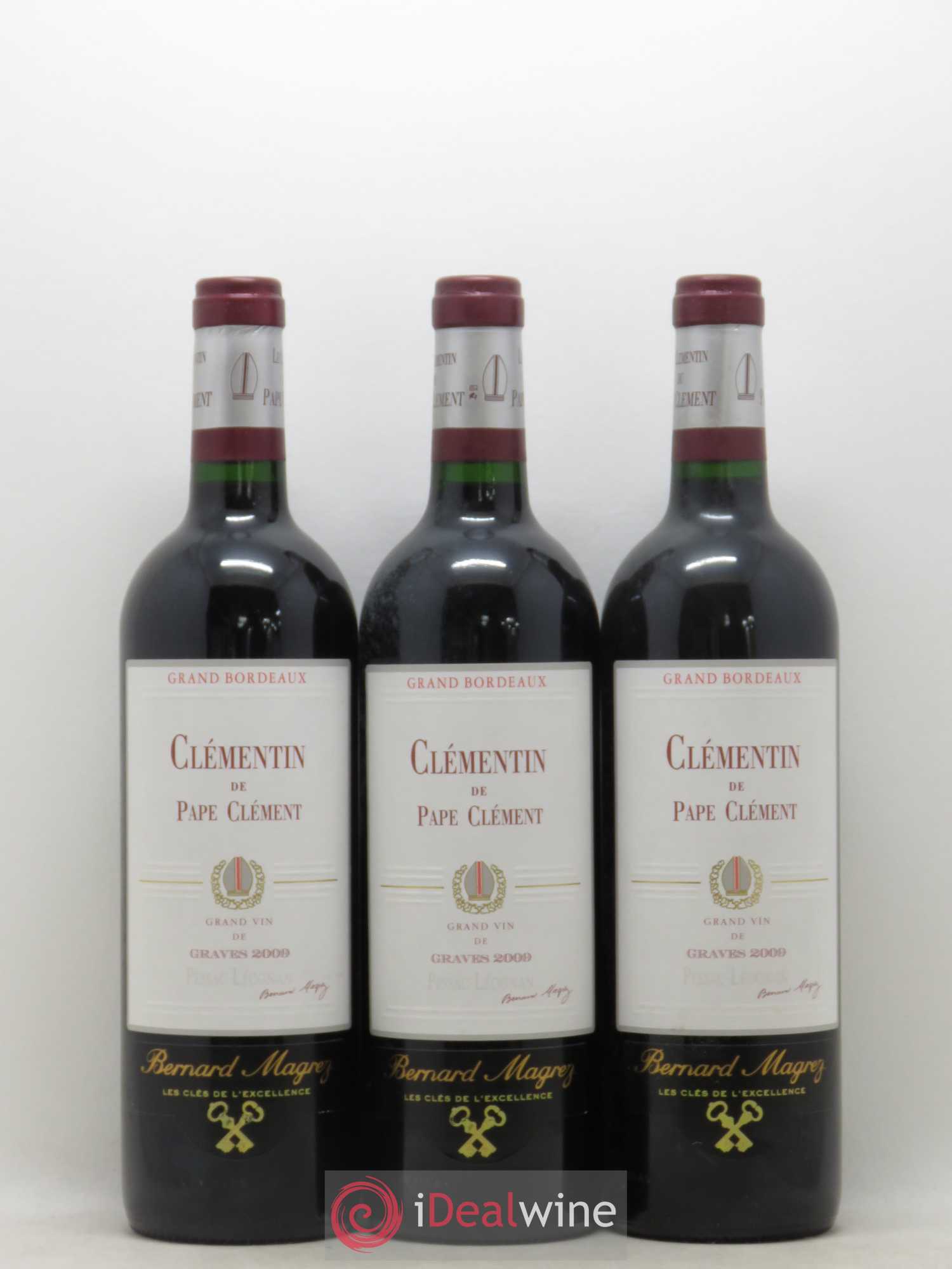 Le Clémentin de Pape Clément Second Vin 2009 - Lot de 6 bouteilles - 1