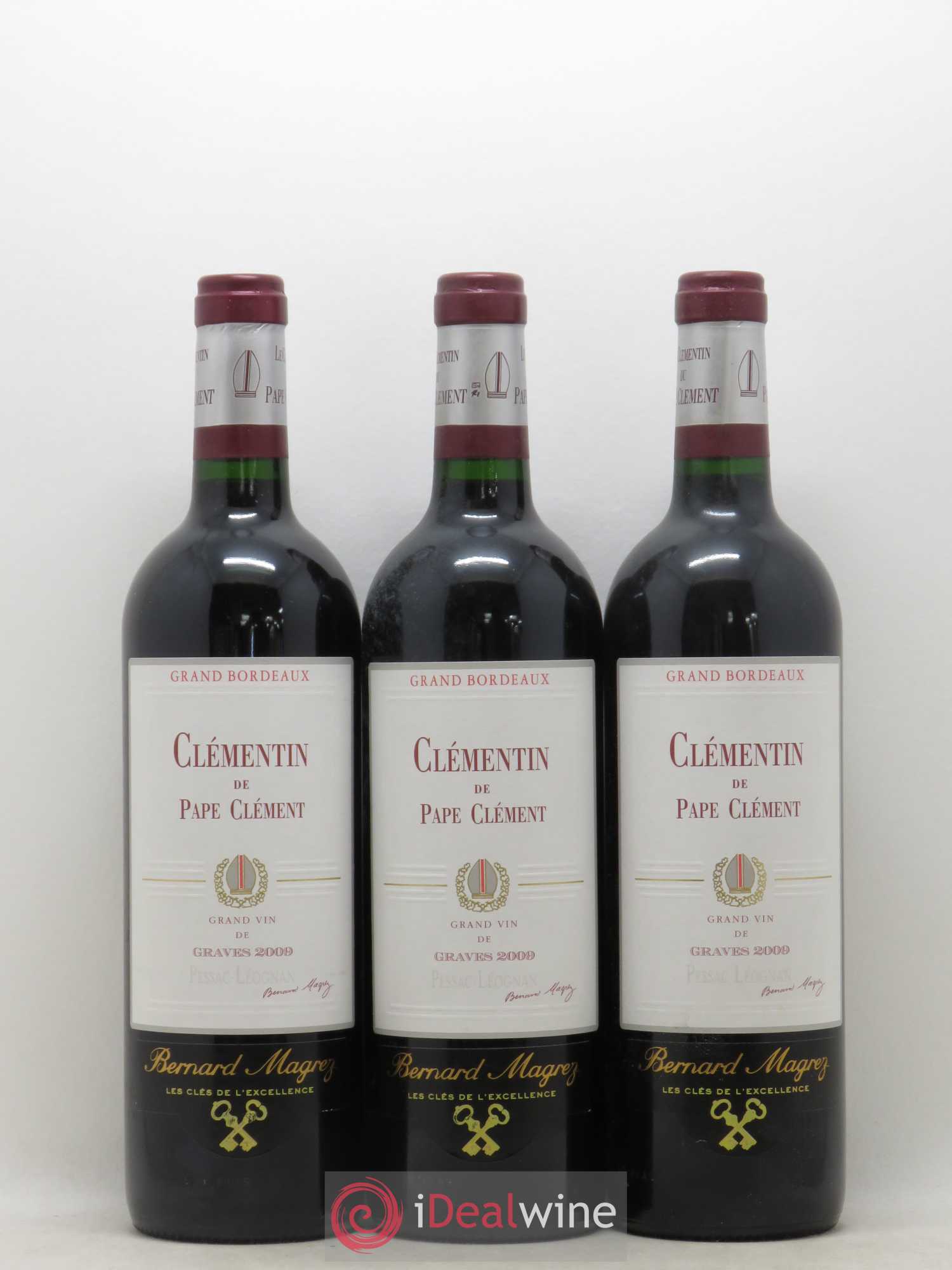 Le Clémentin de Pape Clément Second Vin 2009 - Lot de 6 bouteilles - 2