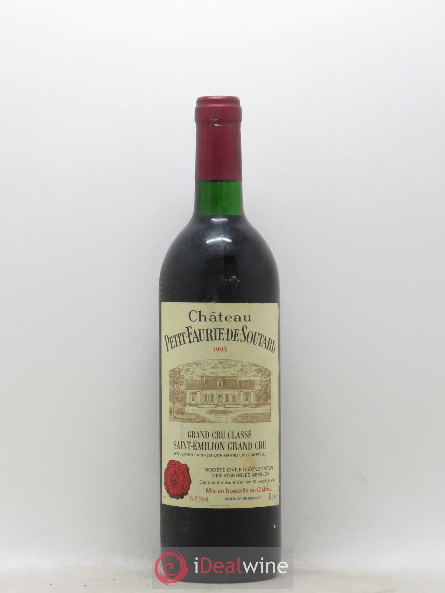 Château Petit Faurie de Soutard Grand Cru Classé (sans prix de réserve) 1993 - Lot de 1 bouteille - 0
