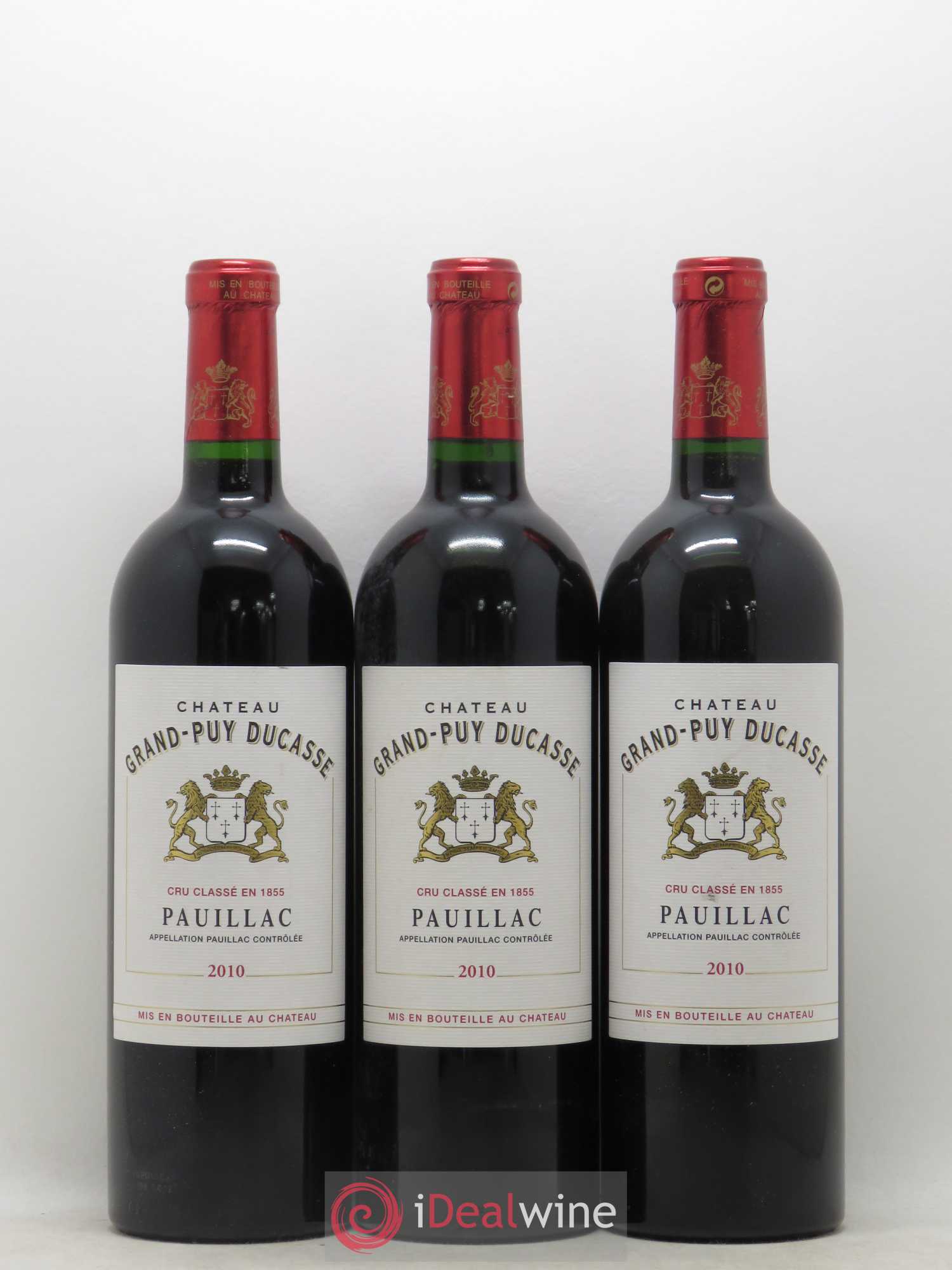 Château Grand Puy Ducasse 5ème Grand Cru Classé 2010 - Lot de 6 bouteilles - 1
