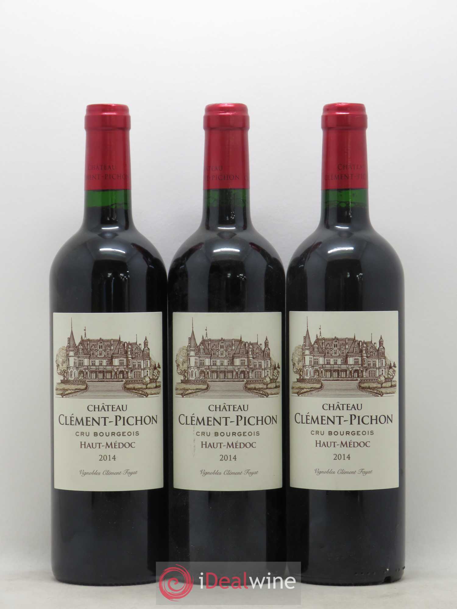 Château Clément-Pichon Cru Bourgeois (sans prix de réserve) 2014 - Lot de 3 bouteilles - 0