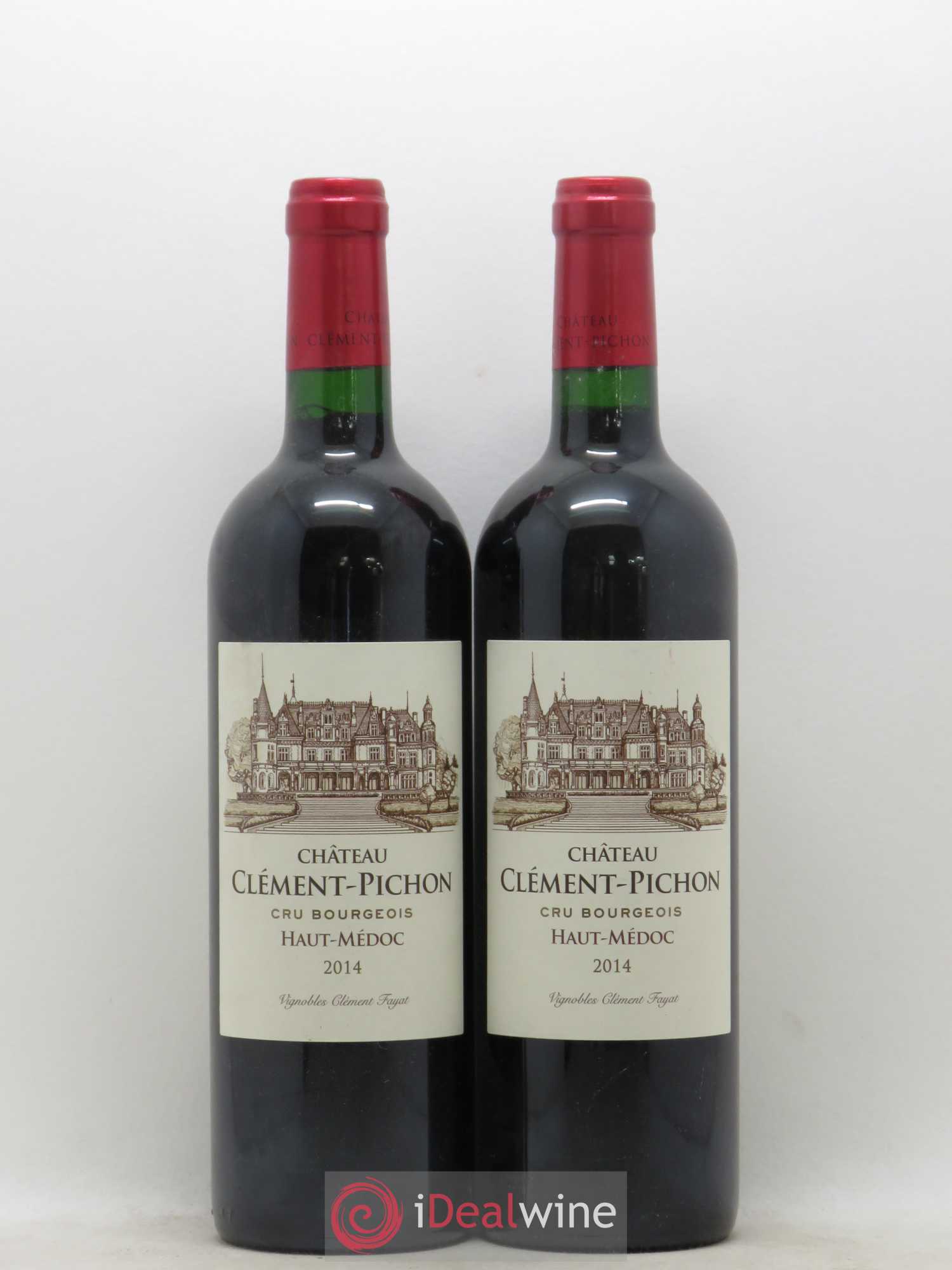 Château Clément-Pichon Cru Bourgeois (sans prix de réserve) 2014 - Lot de 2 bouteilles - 0