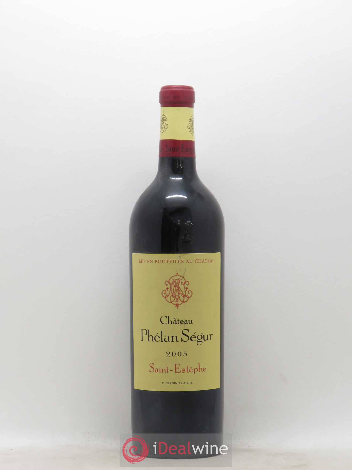 Château Phélan Ségur 2005 - Lot de 1 bouteille - 0