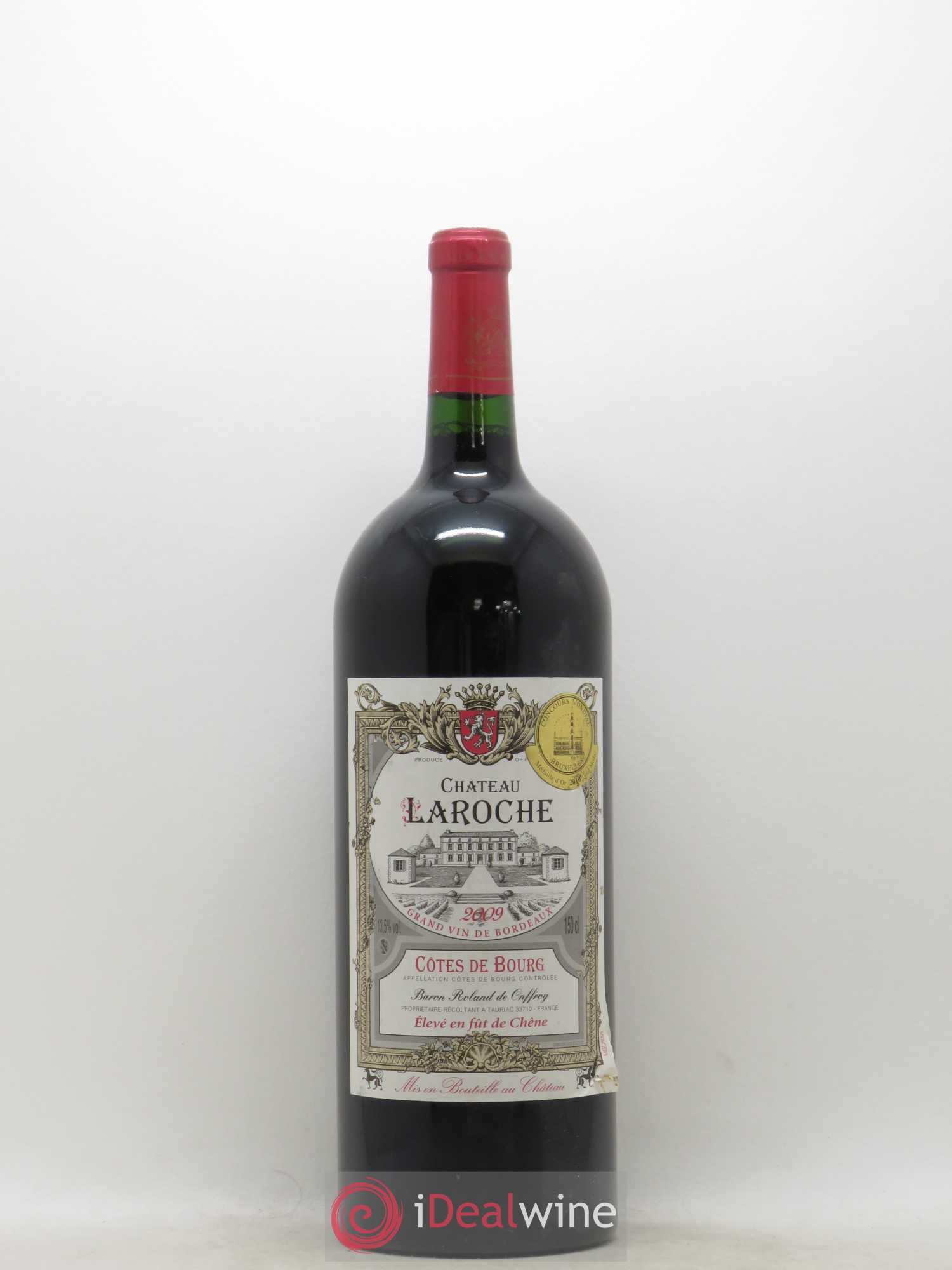 Côtes de Bourg Château Laroche 2009 - Lot de 1 magnum - 0