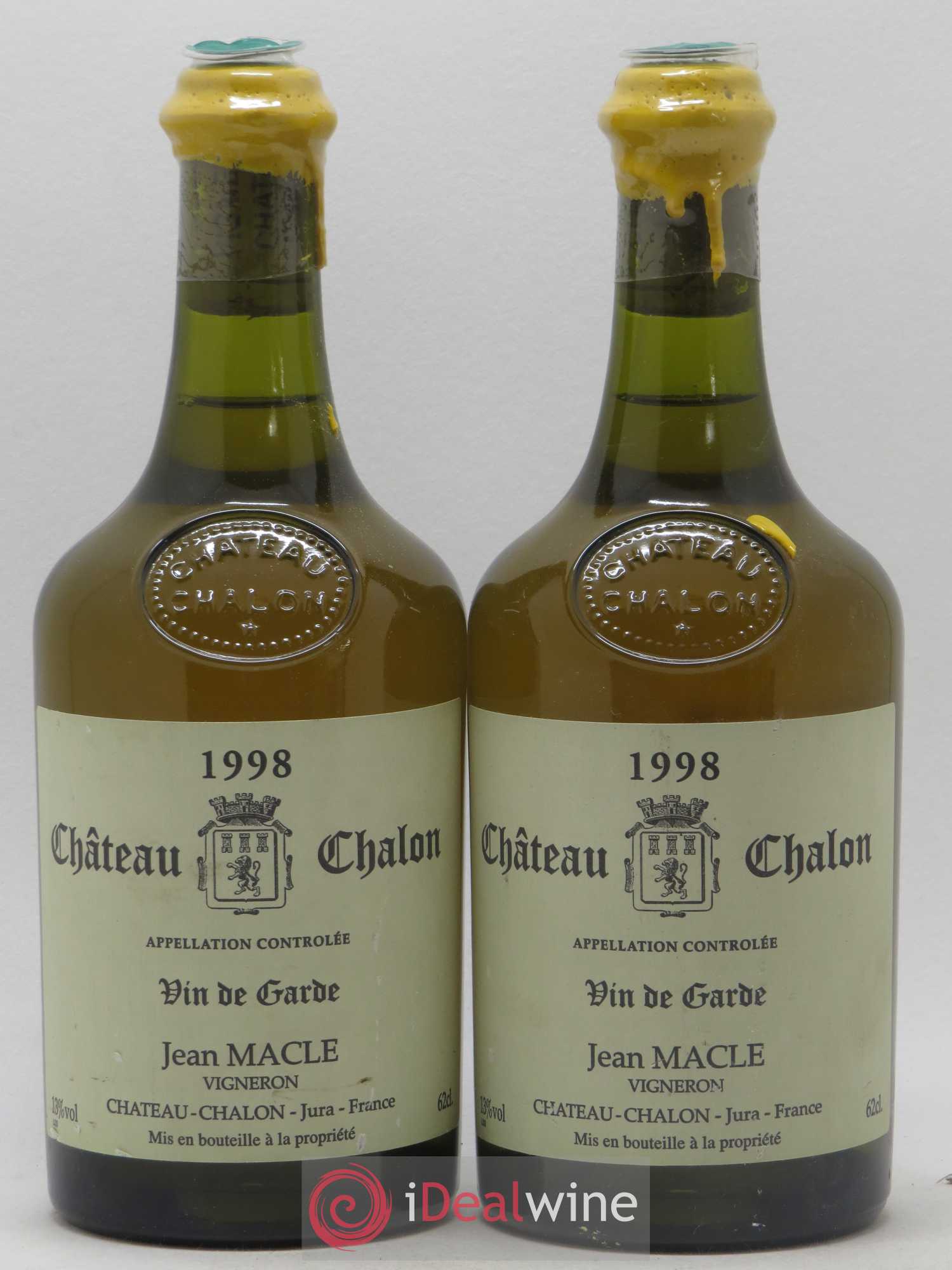 Château-Chalon Jean Macle 1998 - Lot de 2 bouteilles - 0