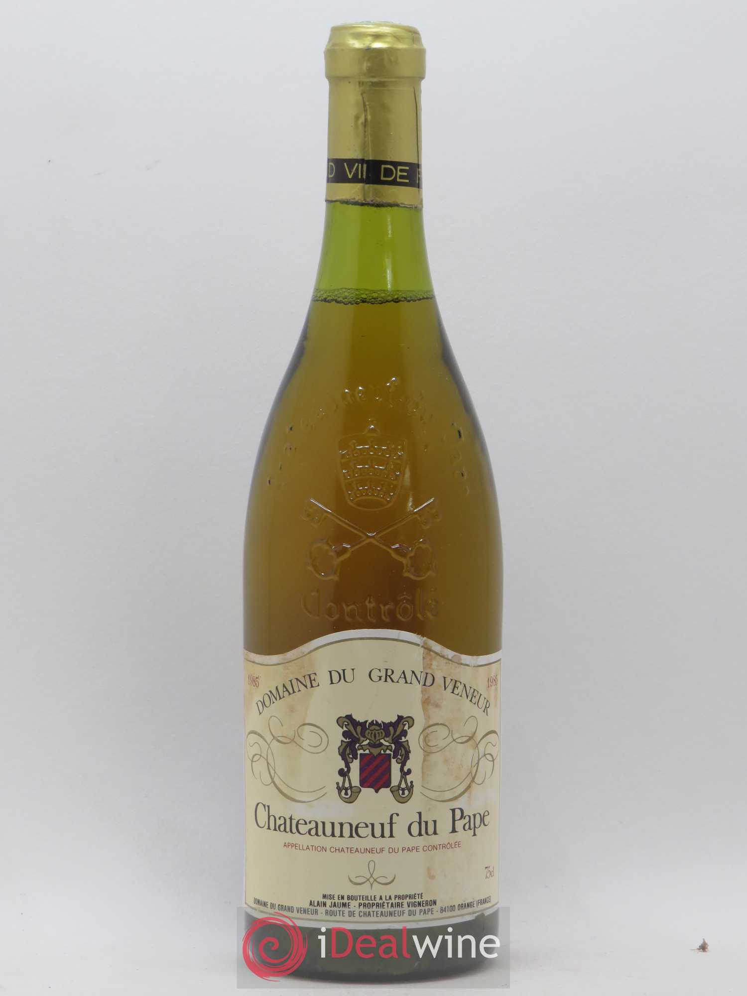 Châteauneuf-du-Pape Domaine du Grand Veneur 1985 - Posten von 1 Flasche - 0