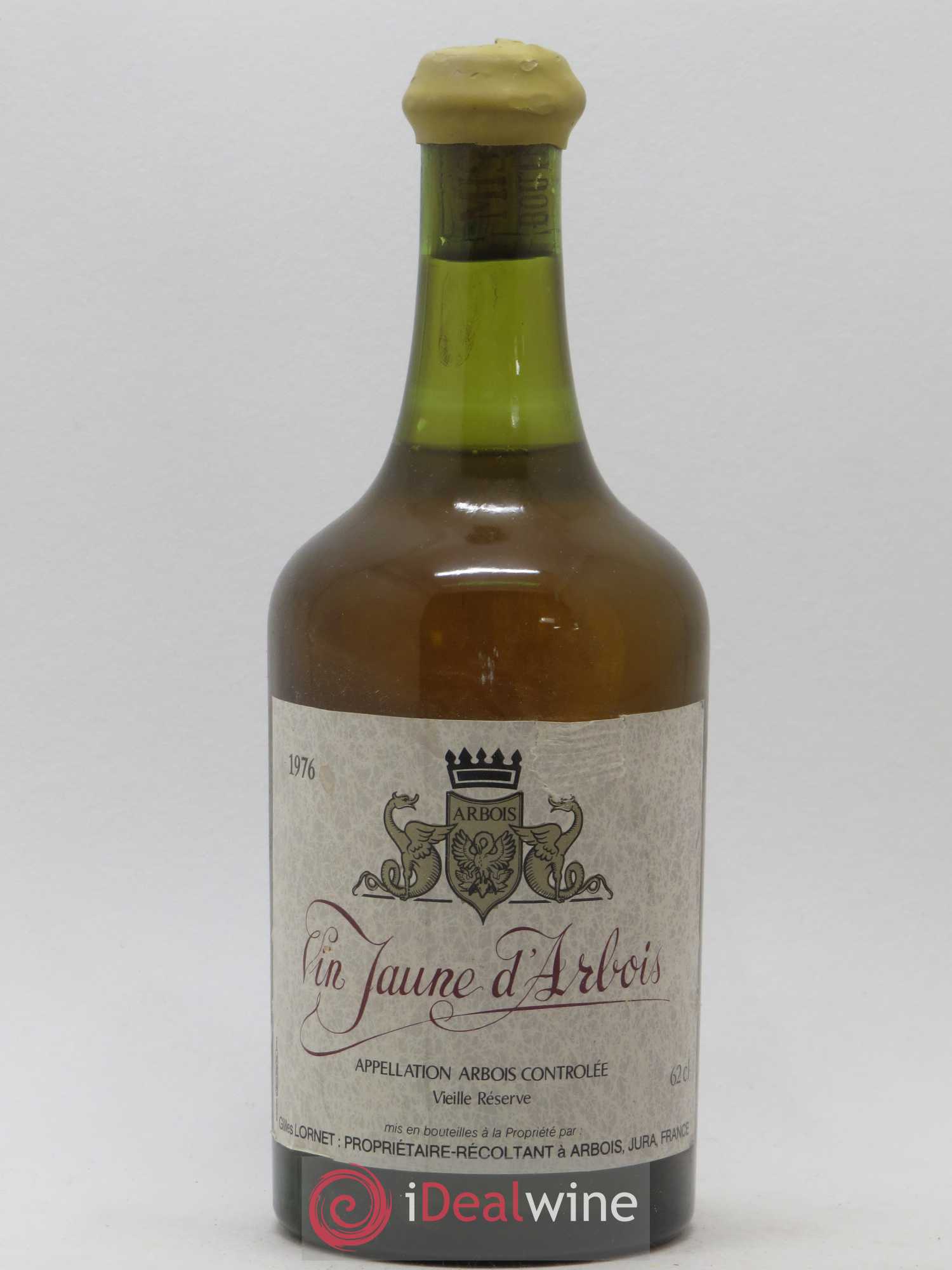 Arbois Vin Jaune Vieille Reserve Gilles Lornet 1976 - Posten von 1 Flasche - 0
