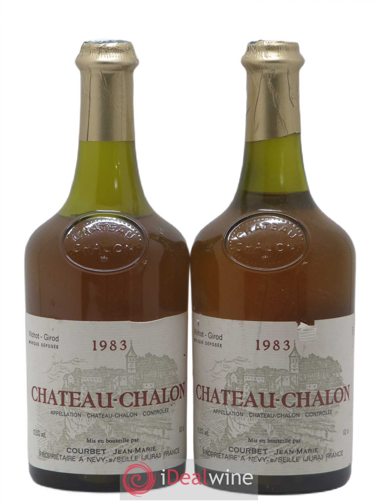 Château-Chalon Domaine Courbet 1983 - Posten von 2 Flaschen - 0