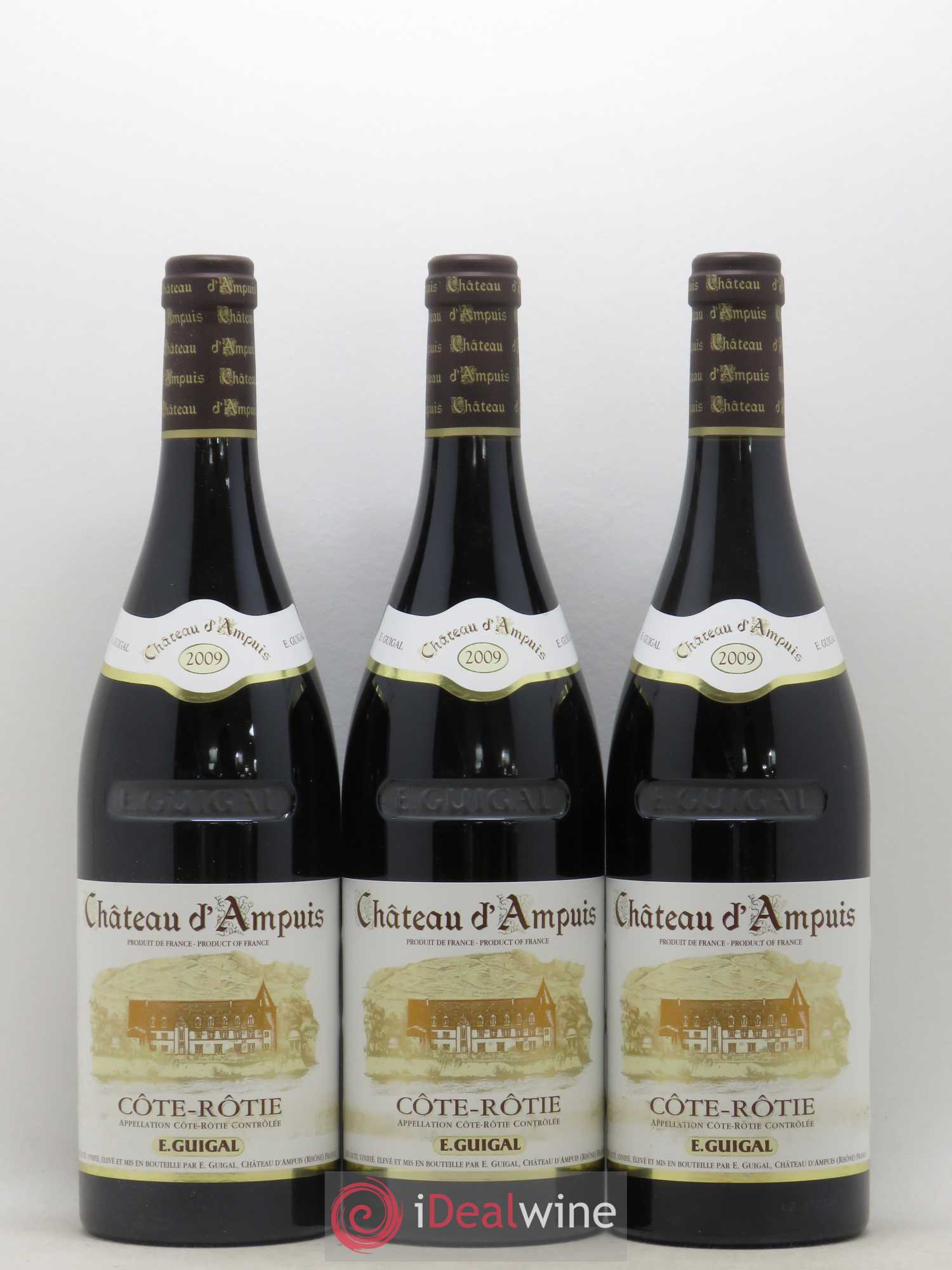 Côte-Rôtie Château d'Ampuis Guigal 2009 - Lot de 3 bouteilles - 0