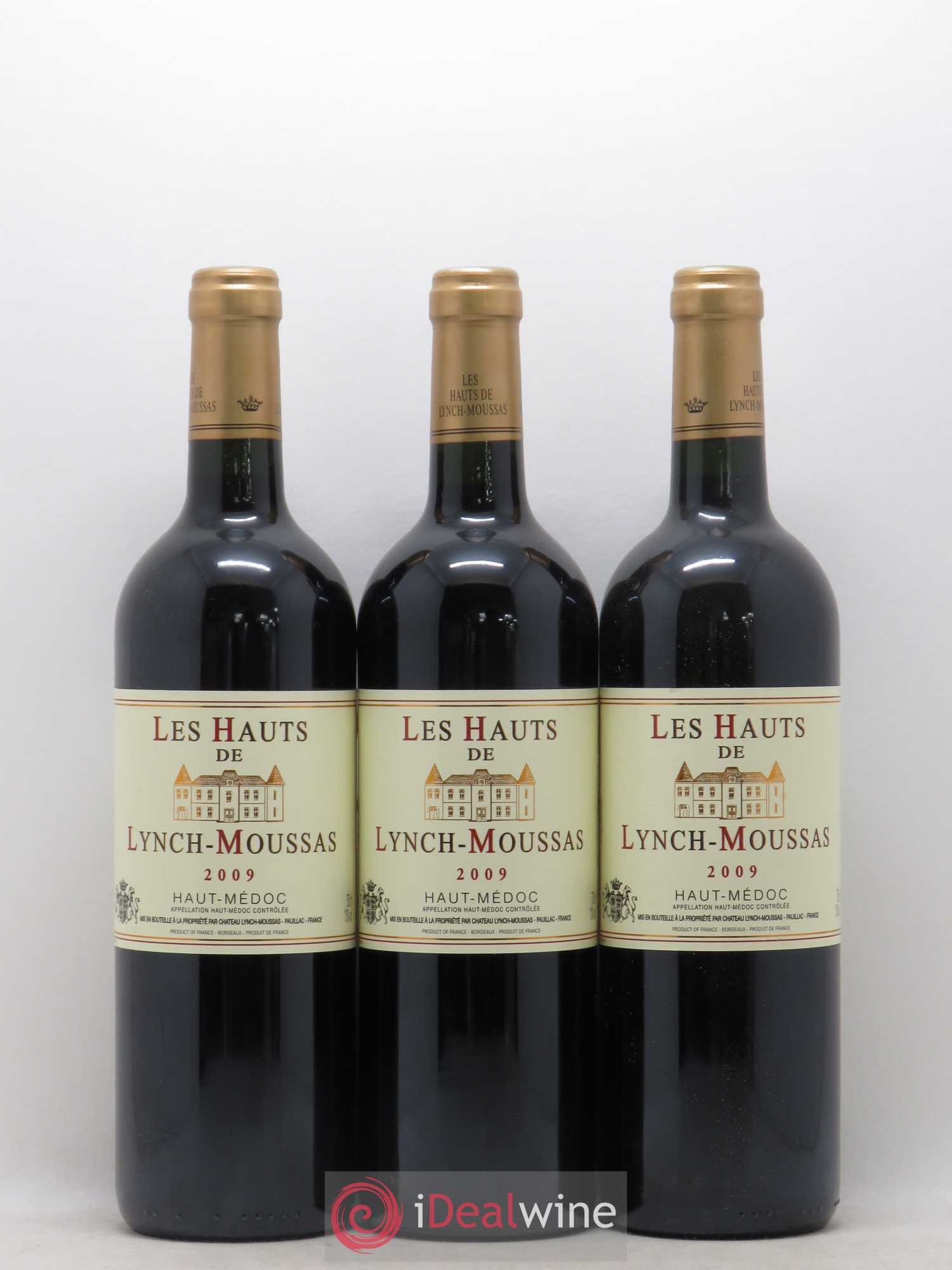 Haut Médoc Les Hauts de Lynch Moussas 2009 - Lot de 6 bouteilles - 2