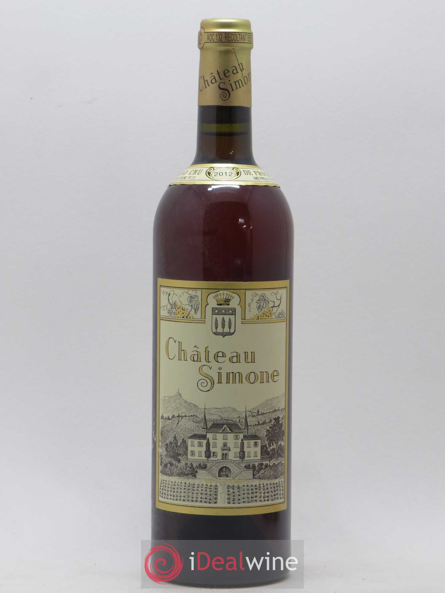 Palette Château Simone Famille Rougier 2012 - Posten von 1 Flasche - 0