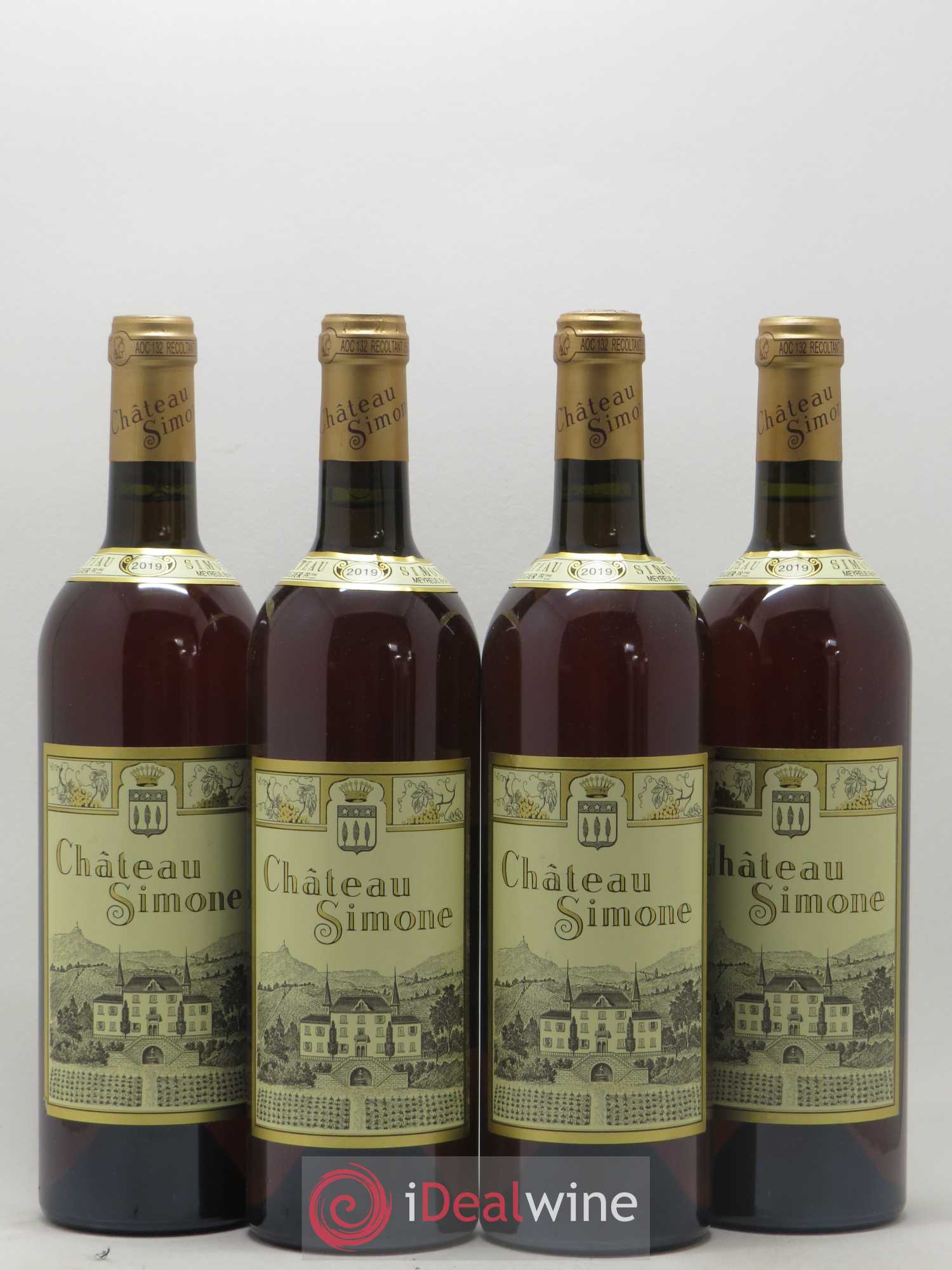 Palette Château Simone Famille Rougier 2019 - Lot de 4 bouteilles - 0