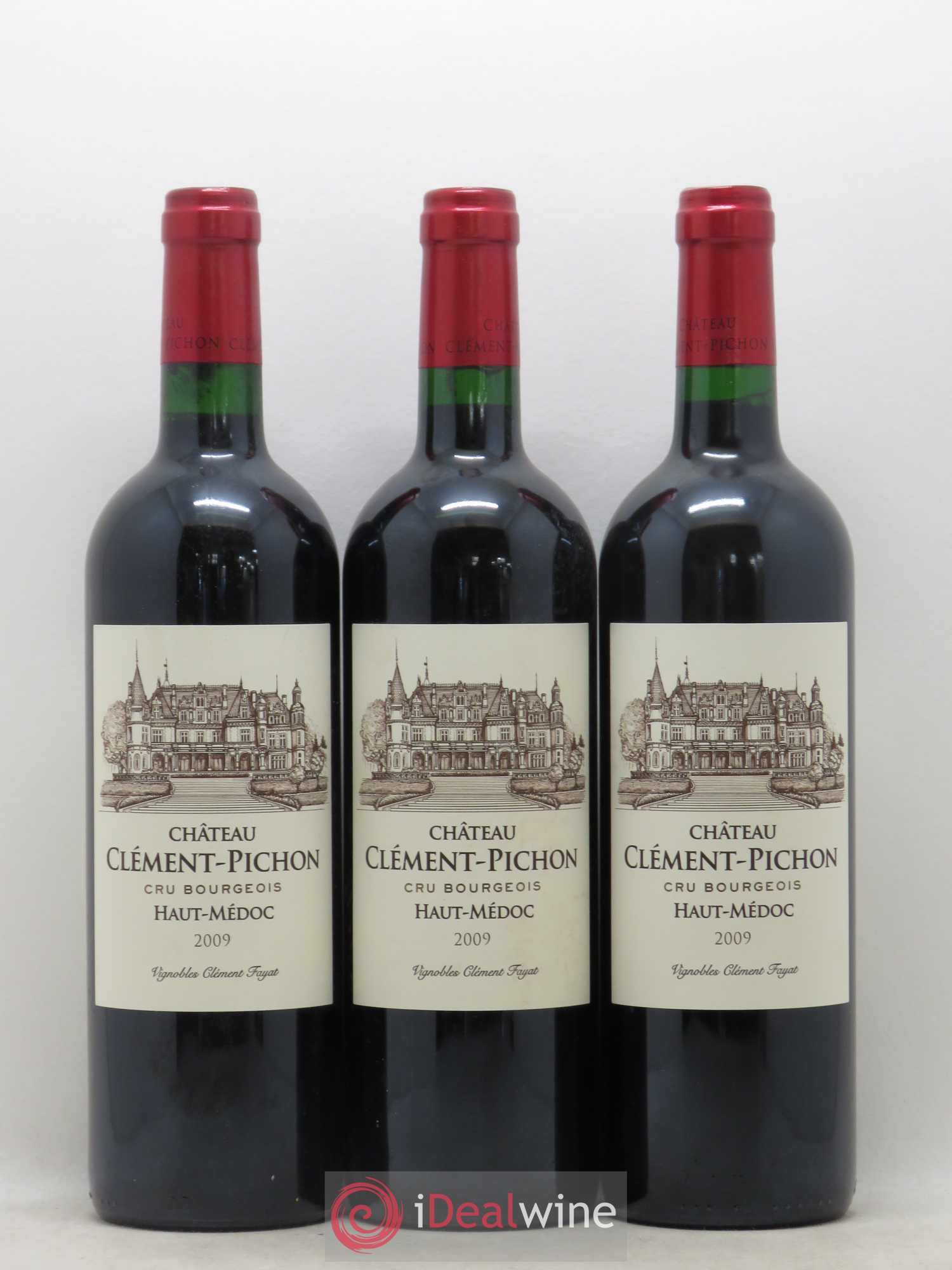Château Clément-Pichon Cru Bourgeois 2009 - Lot de 6 bouteilles - 1