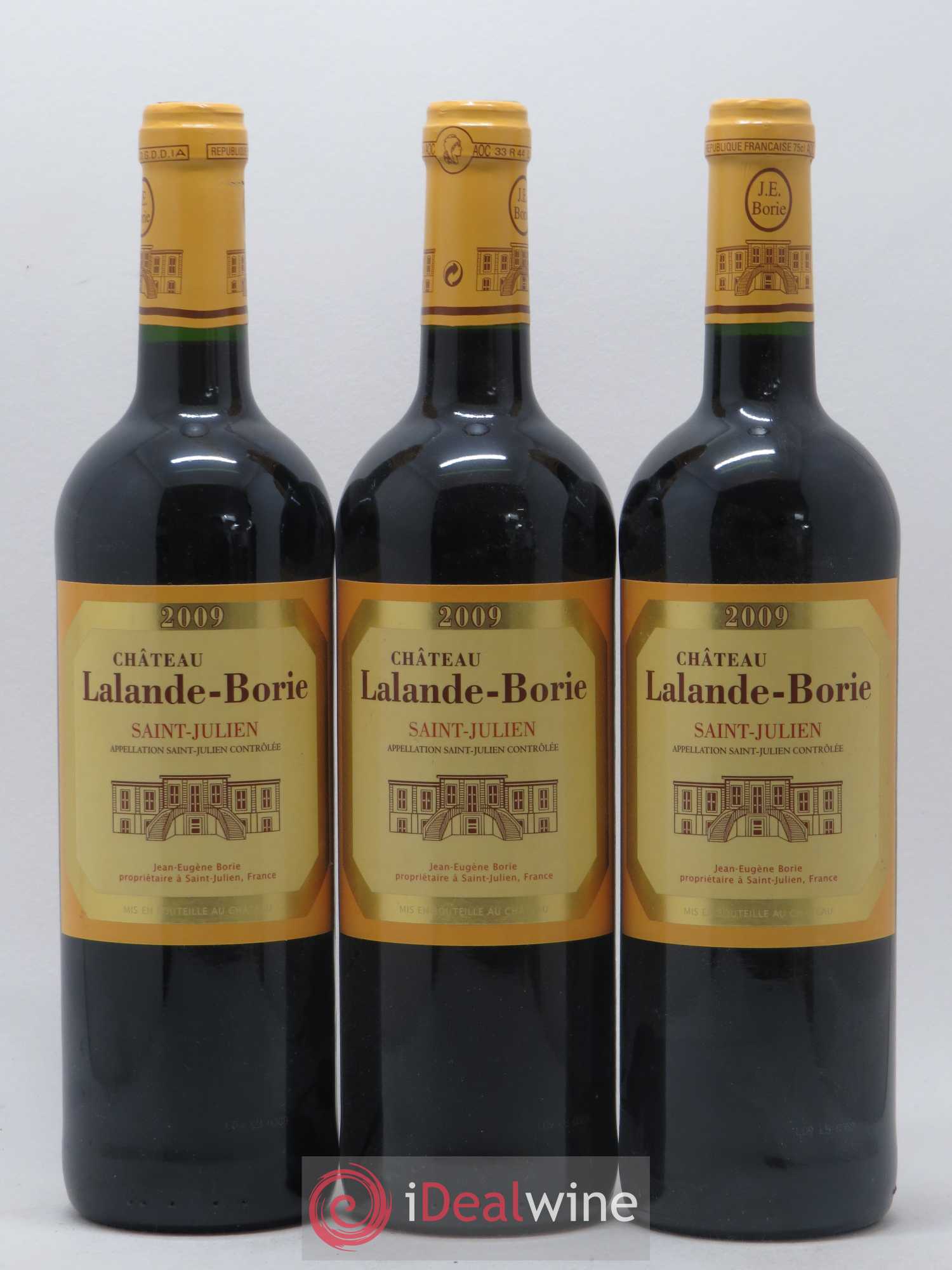Château Lalande Borie 2009 - Lot de 3 bouteilles - 0