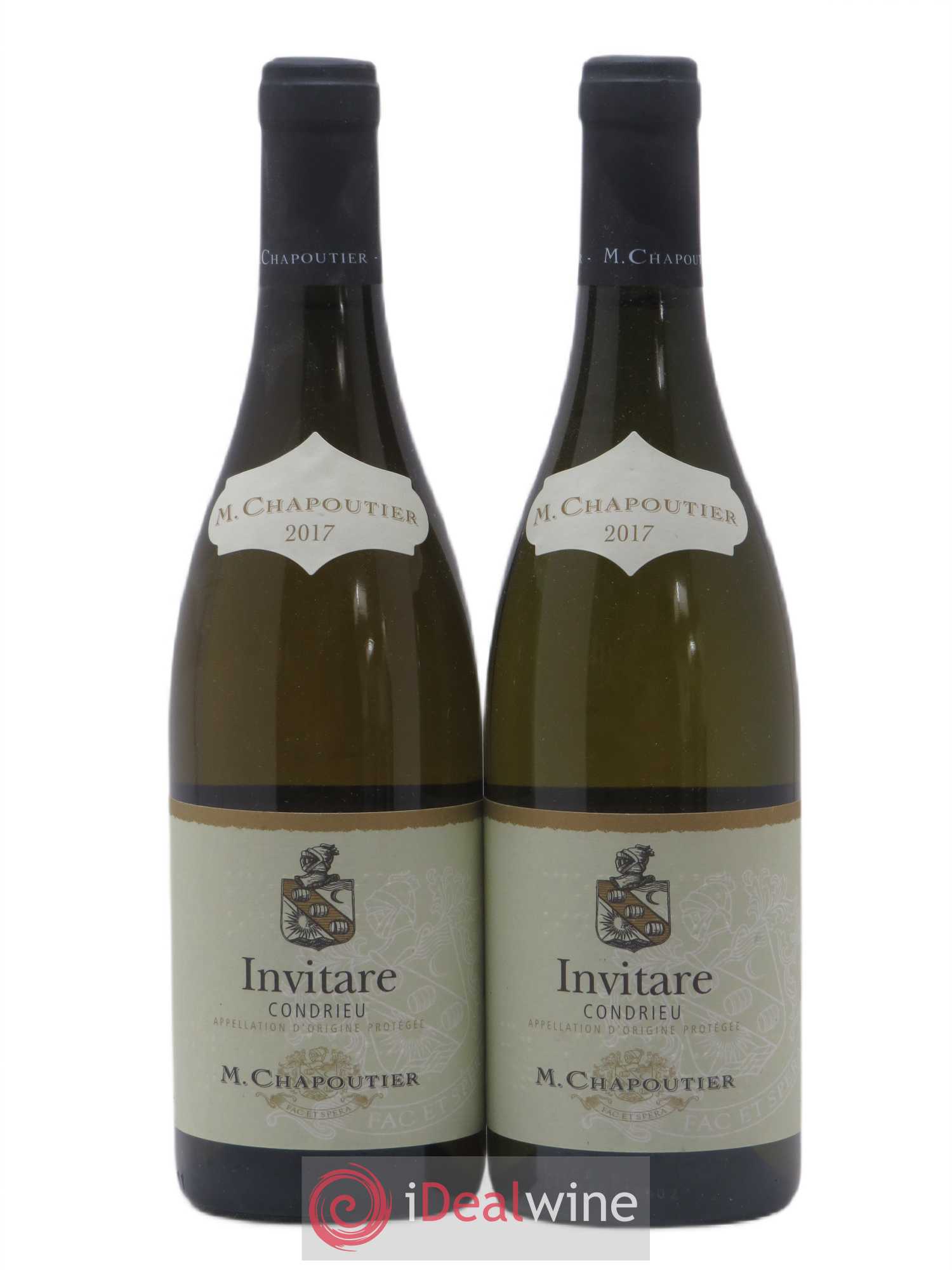 Condrieu Invitare Chapoutier 2017 - Lot de 2 bouteilles - 0