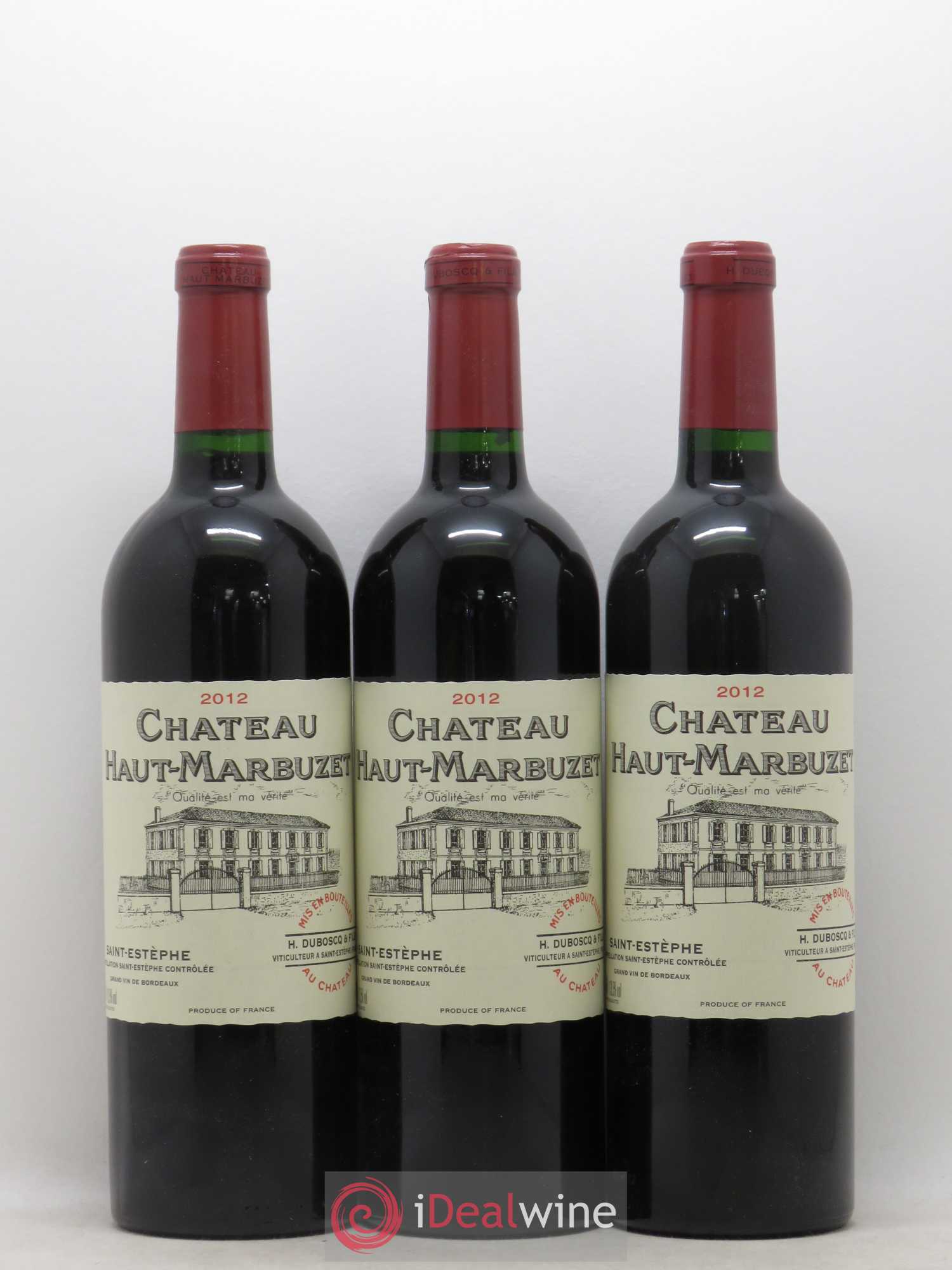 Château Haut Marbuzet 2012 - Lot de 12 bouteilles - 3