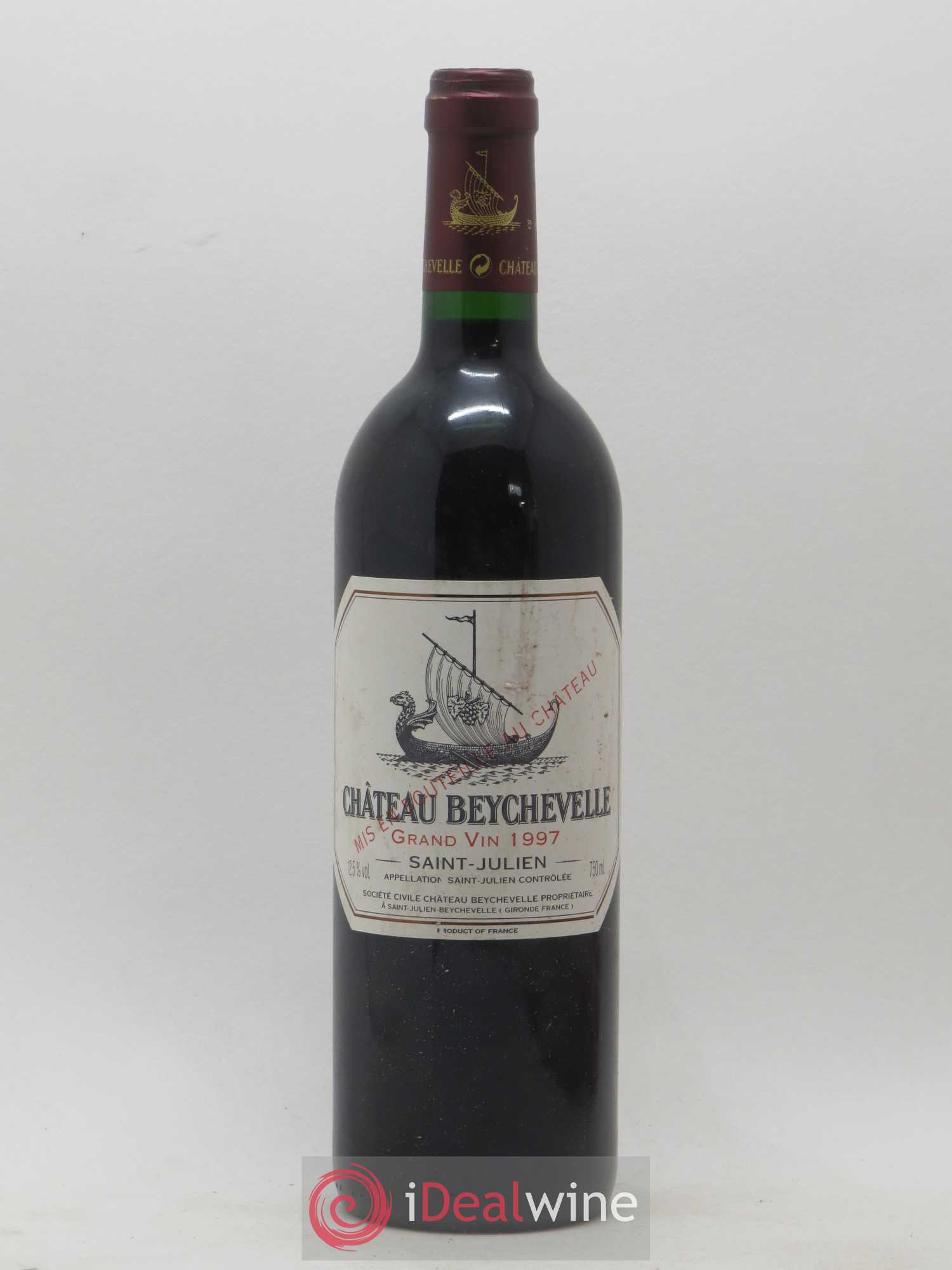 Château Beychevelle 4ème Grand Cru Classé 1997 - Lot de 1 bouteille - 0