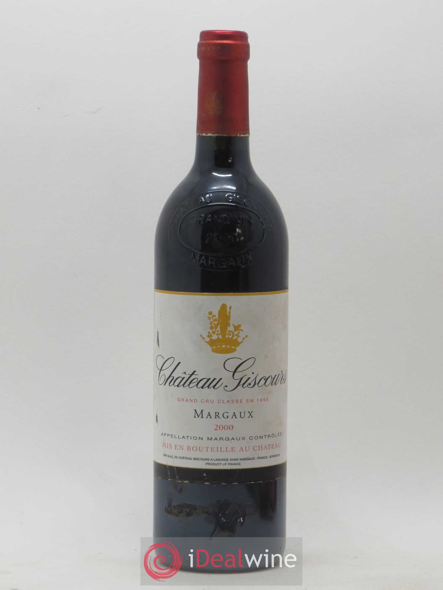 Château Giscours 3ème Grand Cru Classé 2000 - Lot de 1 bouteille - 0