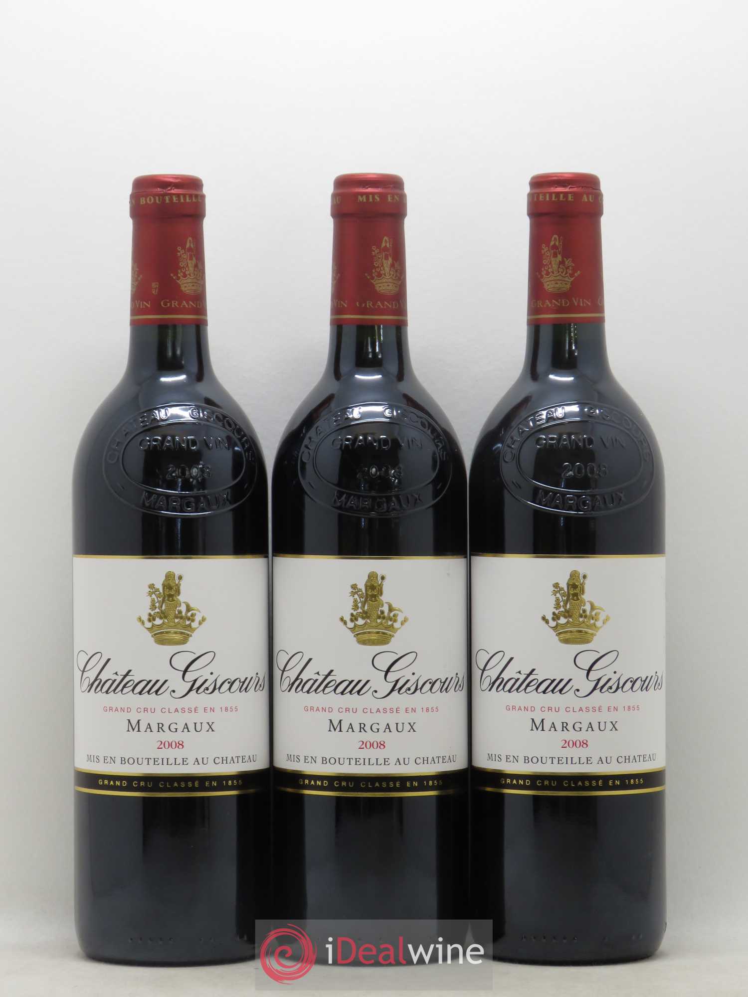 Château Giscours 3ème Grand Cru Classé 2008 - Lot de 6 bouteilles - 2