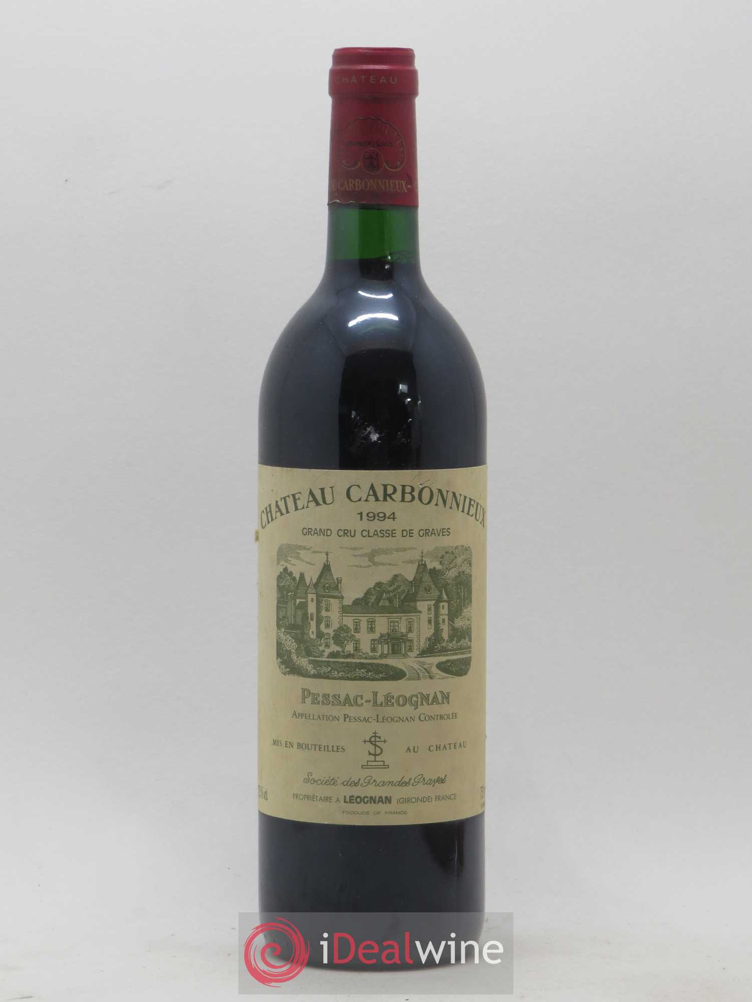 Château Carbonnieux Cru Classé de Graves 1994 - Lot de 1 bouteille - 0