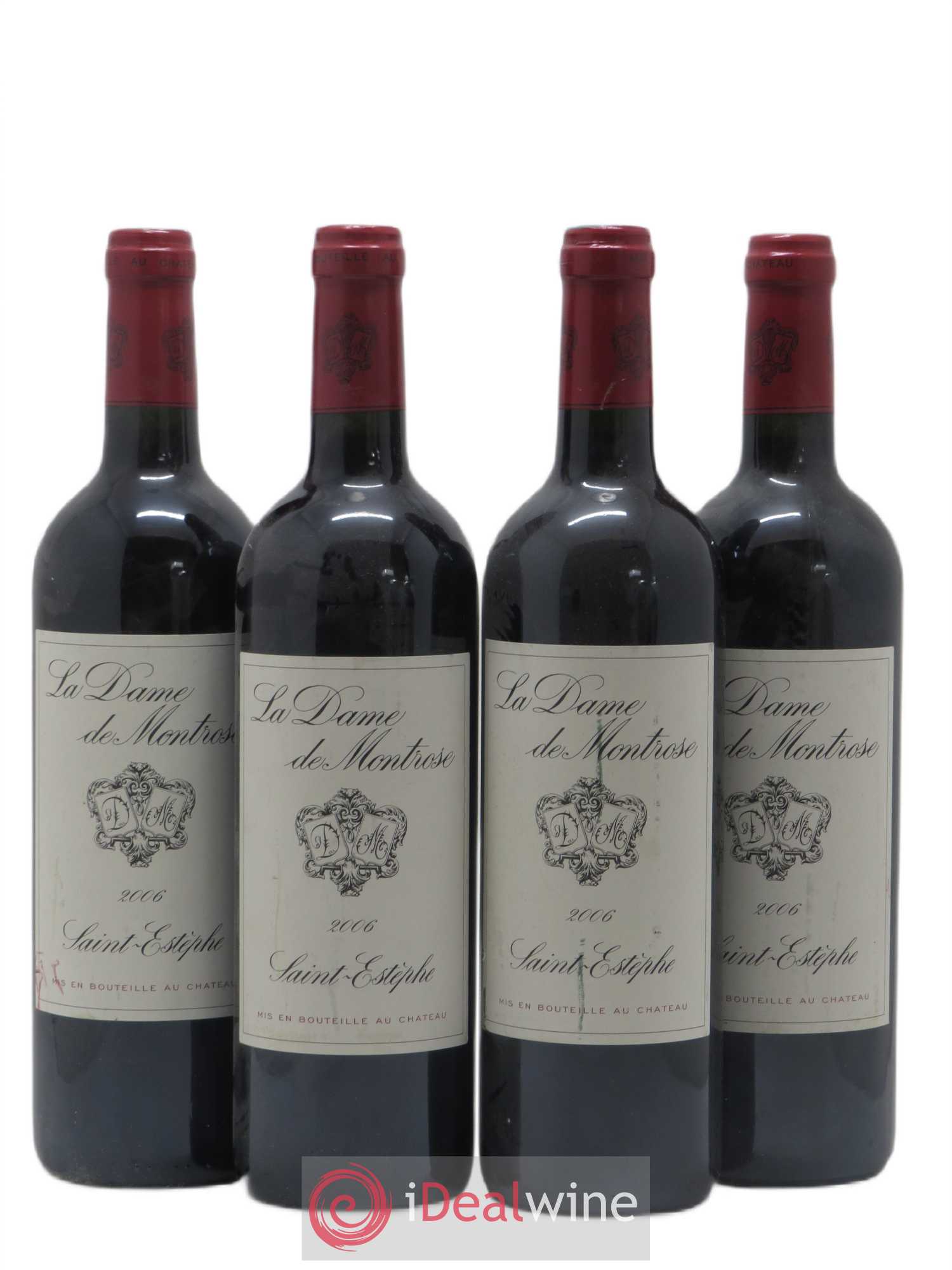 La Dame de Montrose Second Vin 2006 - Lot de 4 bouteilles - 0