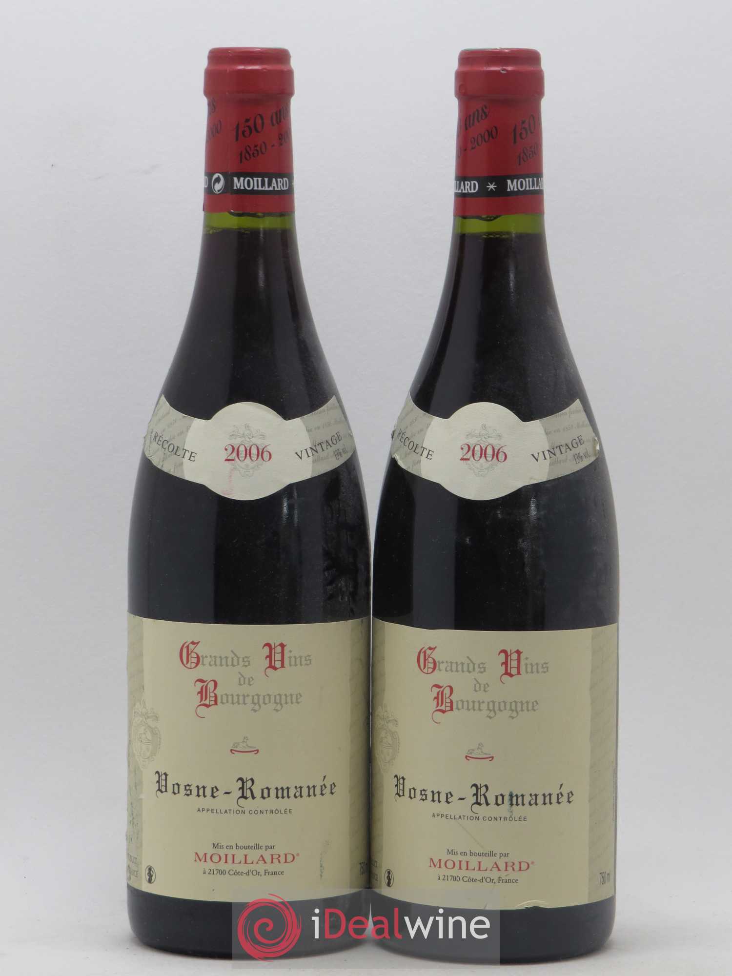 Vosne-Romanée Moillard 2006 - Posten von 2 Flaschen - 0
