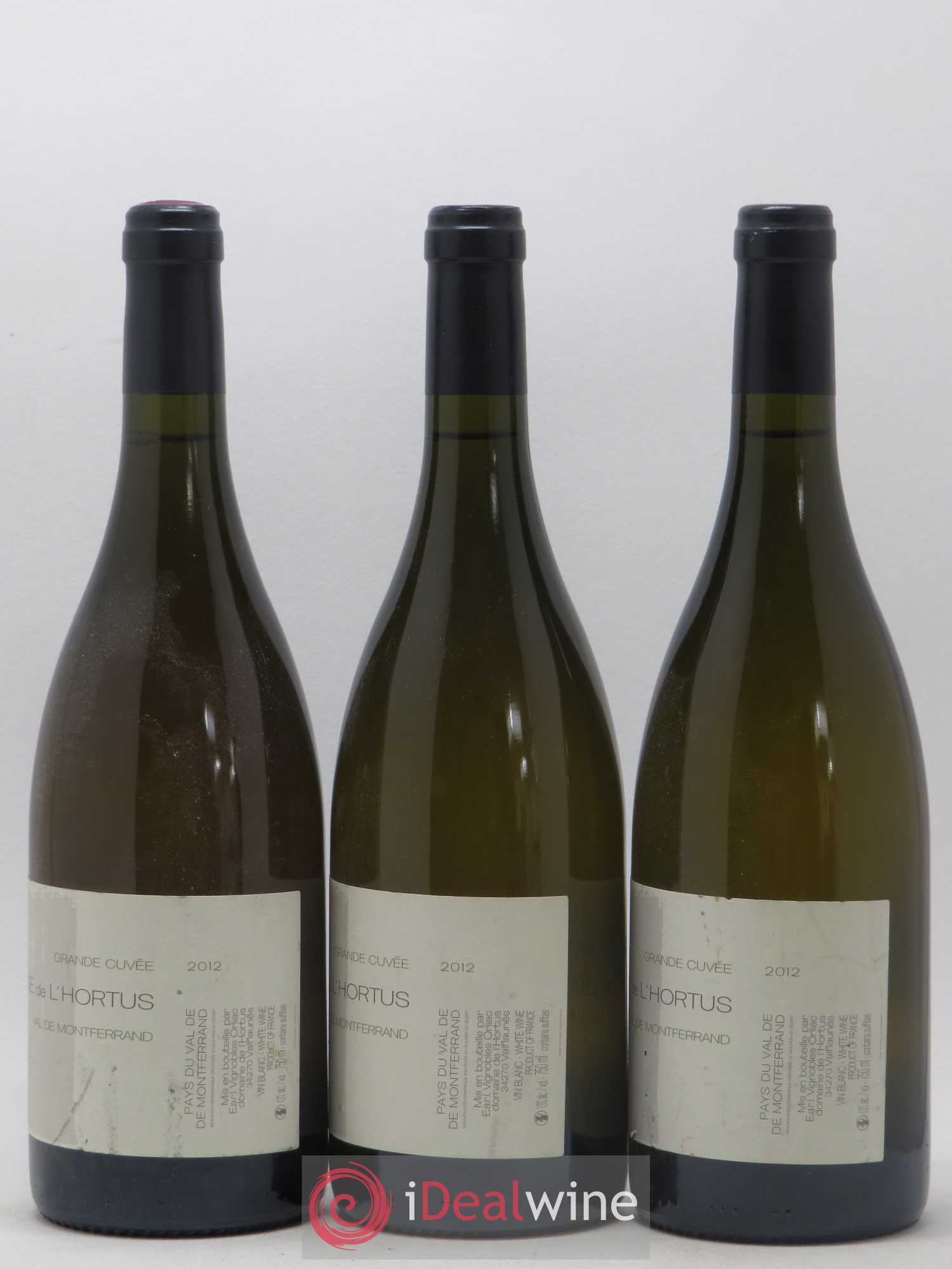 Saint-Guilhem-le-Désert - Val de Montferrand L'Hortus Grande Cuvée Famille Orliac (sans prix de réserve) 2012 - Lot de 3 bouteilles - 1