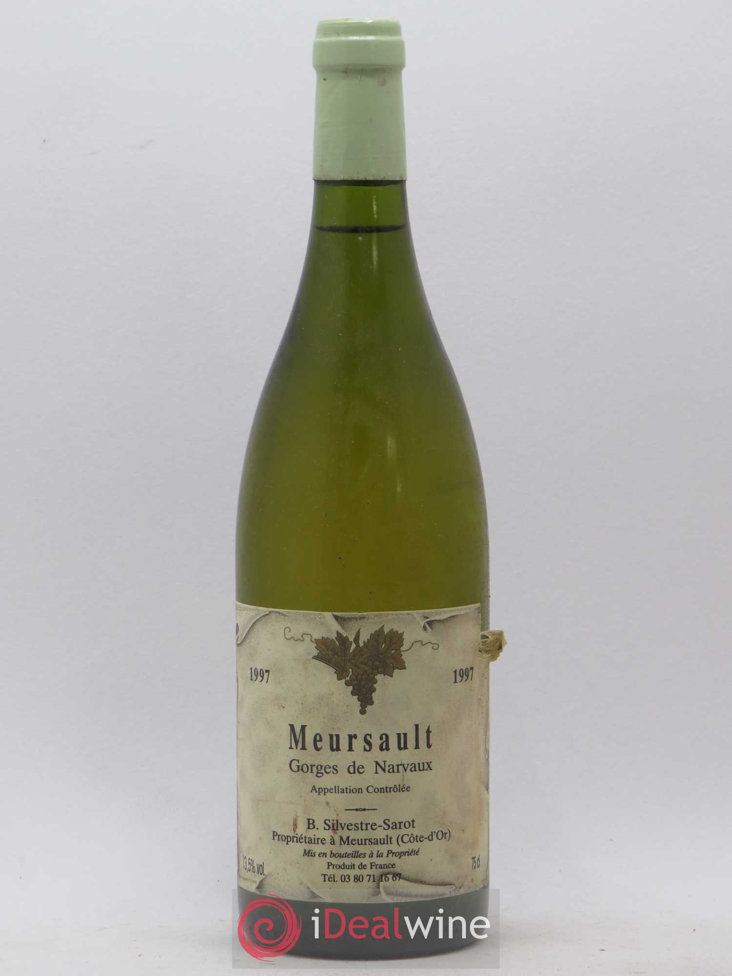 Meursault Gorges de Narvaux Silvestre Sarot 1997 - Posten von 1 Flasche - 0