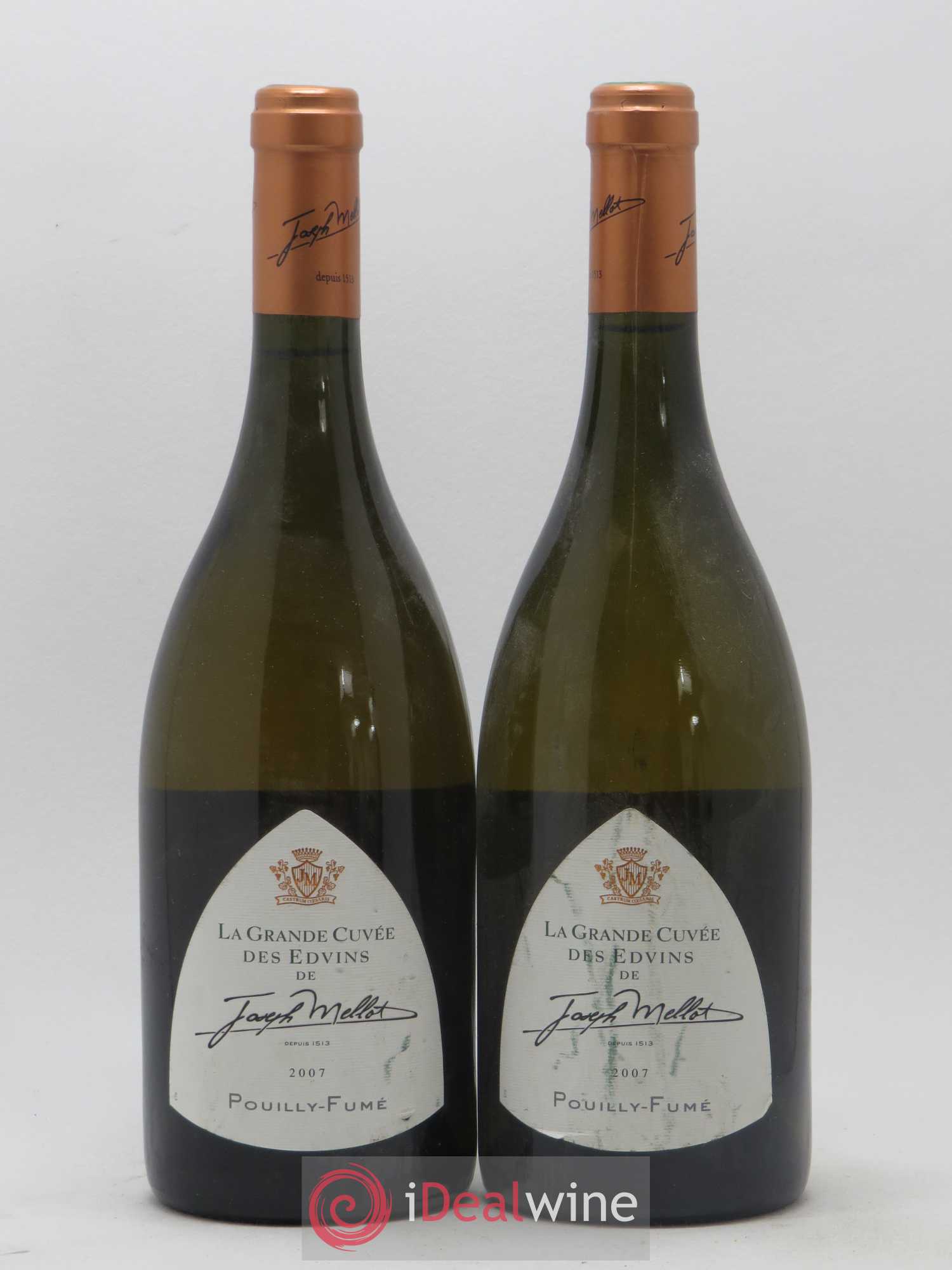 Pouilly-Fumé La Grande Cuvee des Edvins J. Mellot 2007 - Posten von 2 Flaschen - 0