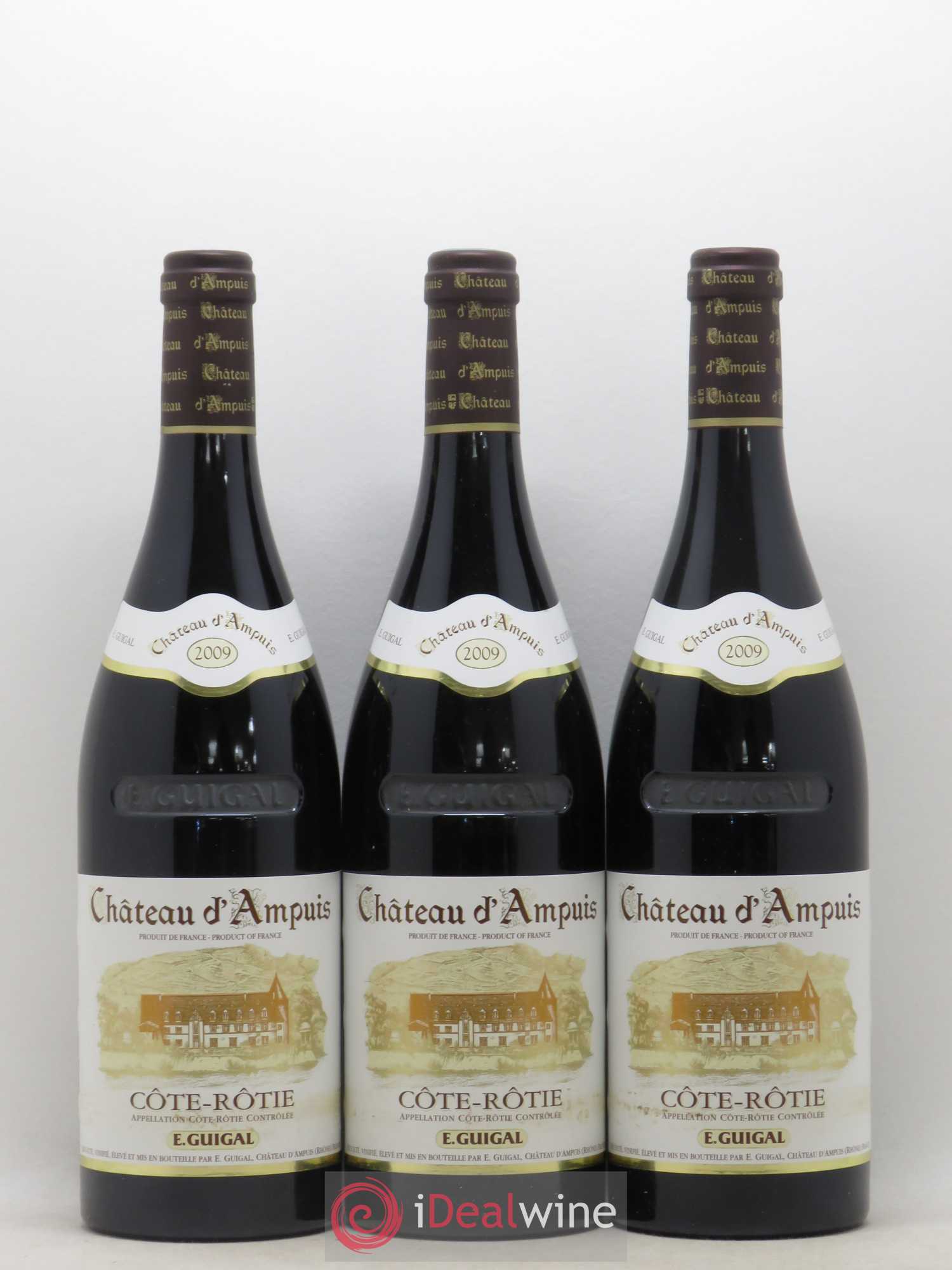 Côte-Rôtie Château d'Ampuis Guigal 2009 - Lot de 3 bouteilles - 0