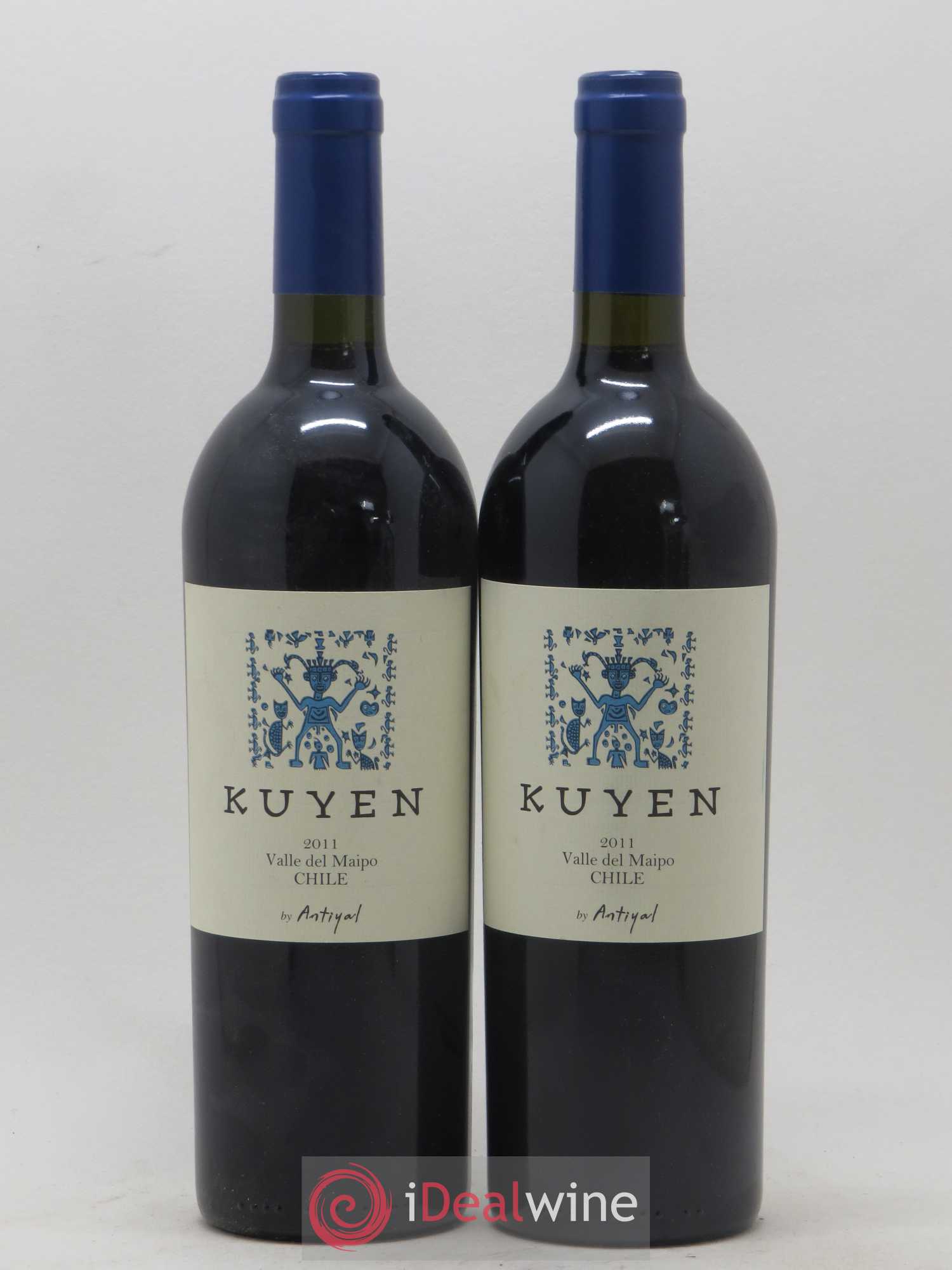 Chili Antiyal Kuyen Vallee De Maipo (sans prix de réserve) 2011 - Posten von 2 Flaschen - 0