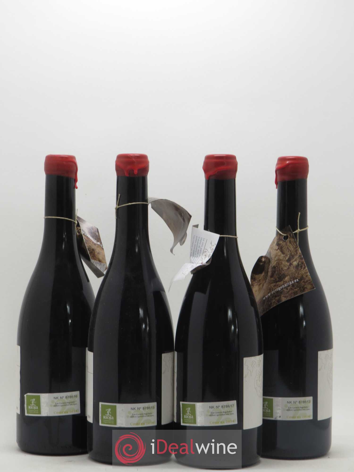Rioja DOCA Octogenarius Bodegas Gama 2016 - Lot de 4 bouteilles - 1