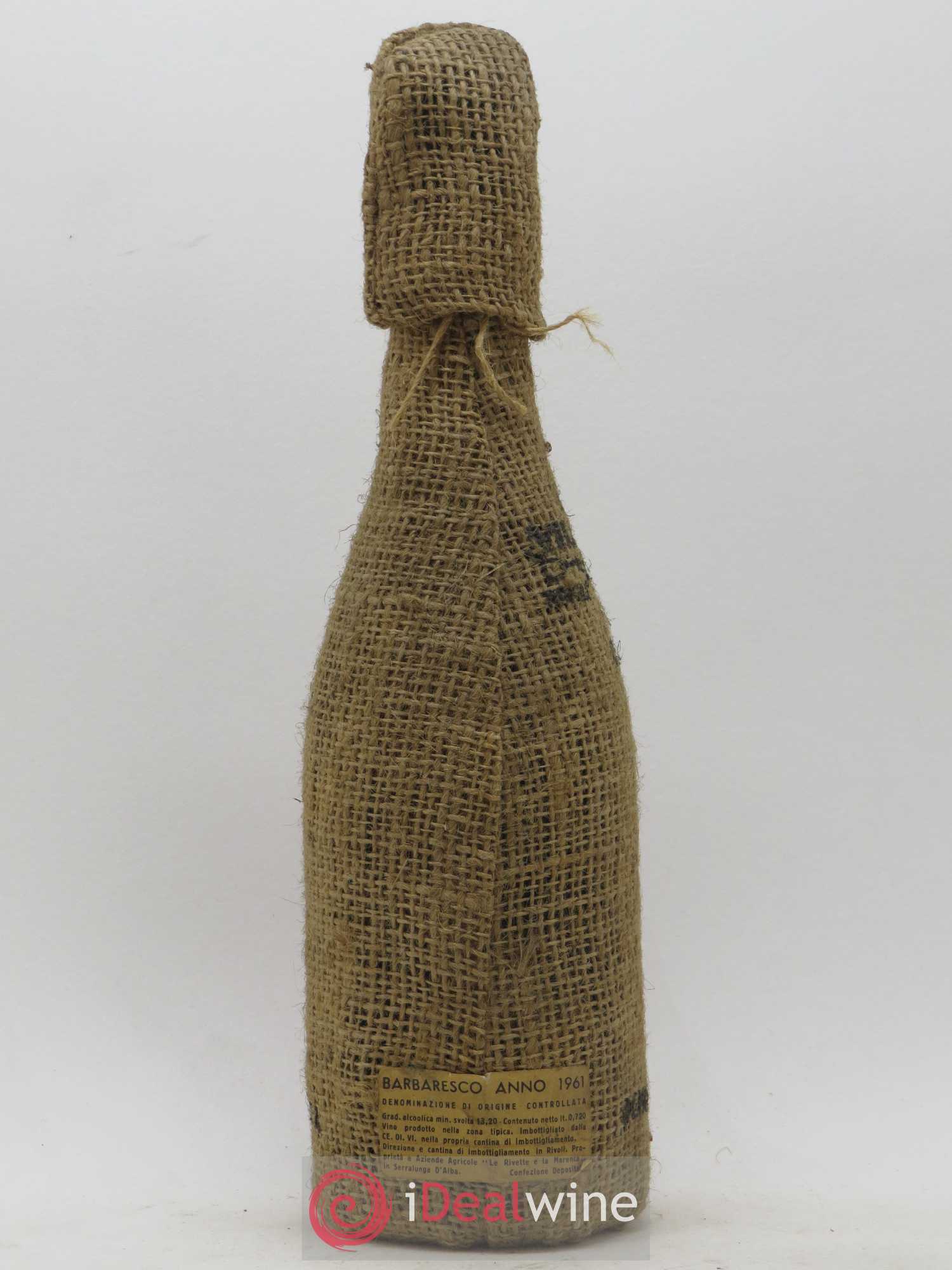 Barbaresco DOCG Le Revitte e le Marenca 1961 - Lot de 1 bouteille - 2