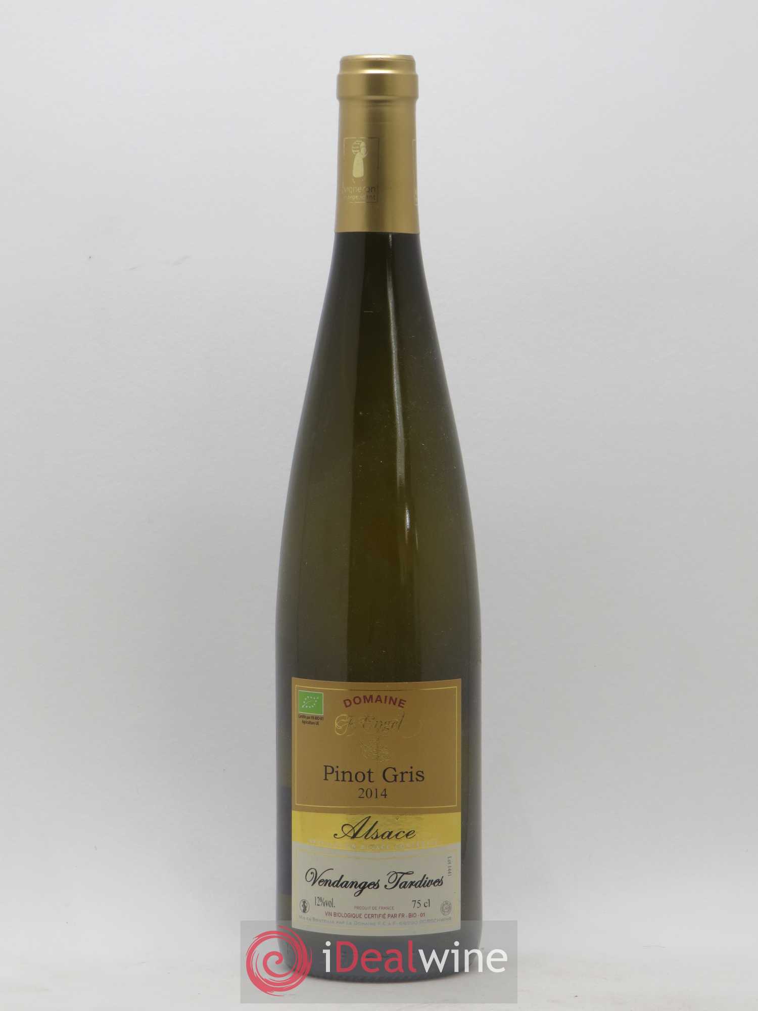 Pinot Gris (Tokay) Vendanges Tardives Domaine Engel (sans prix de réserve) 2014 - Lotto di 1 bottiglia - 0