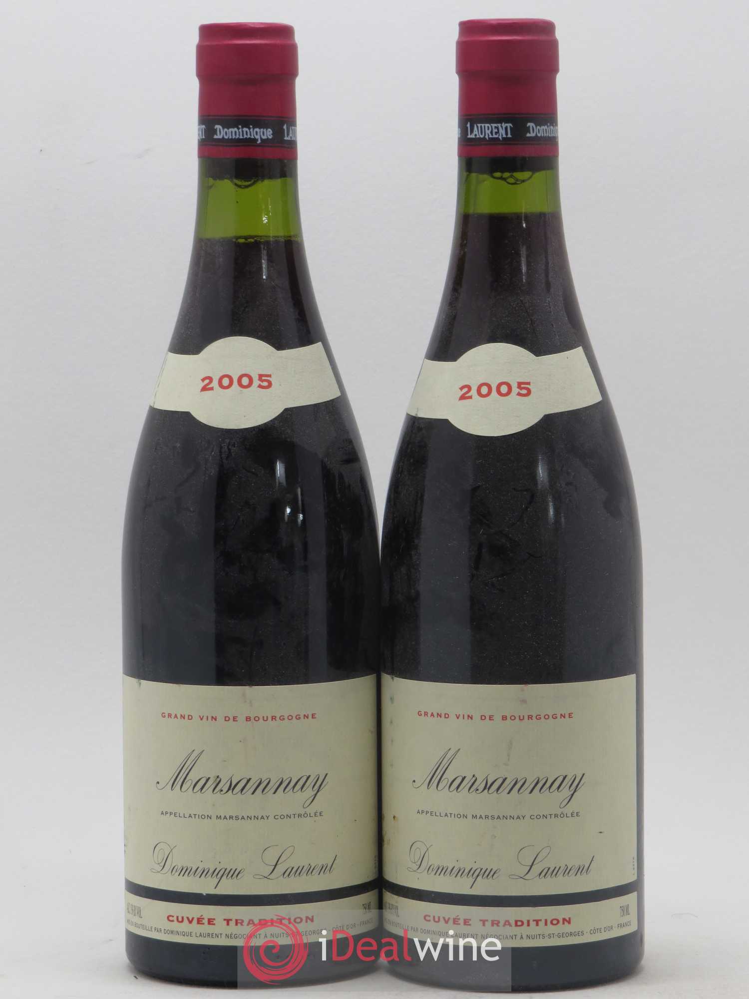 Marsannay Cuvee Tradition Dominique Laurent 2005 - Posten von 2 Flaschen - 0