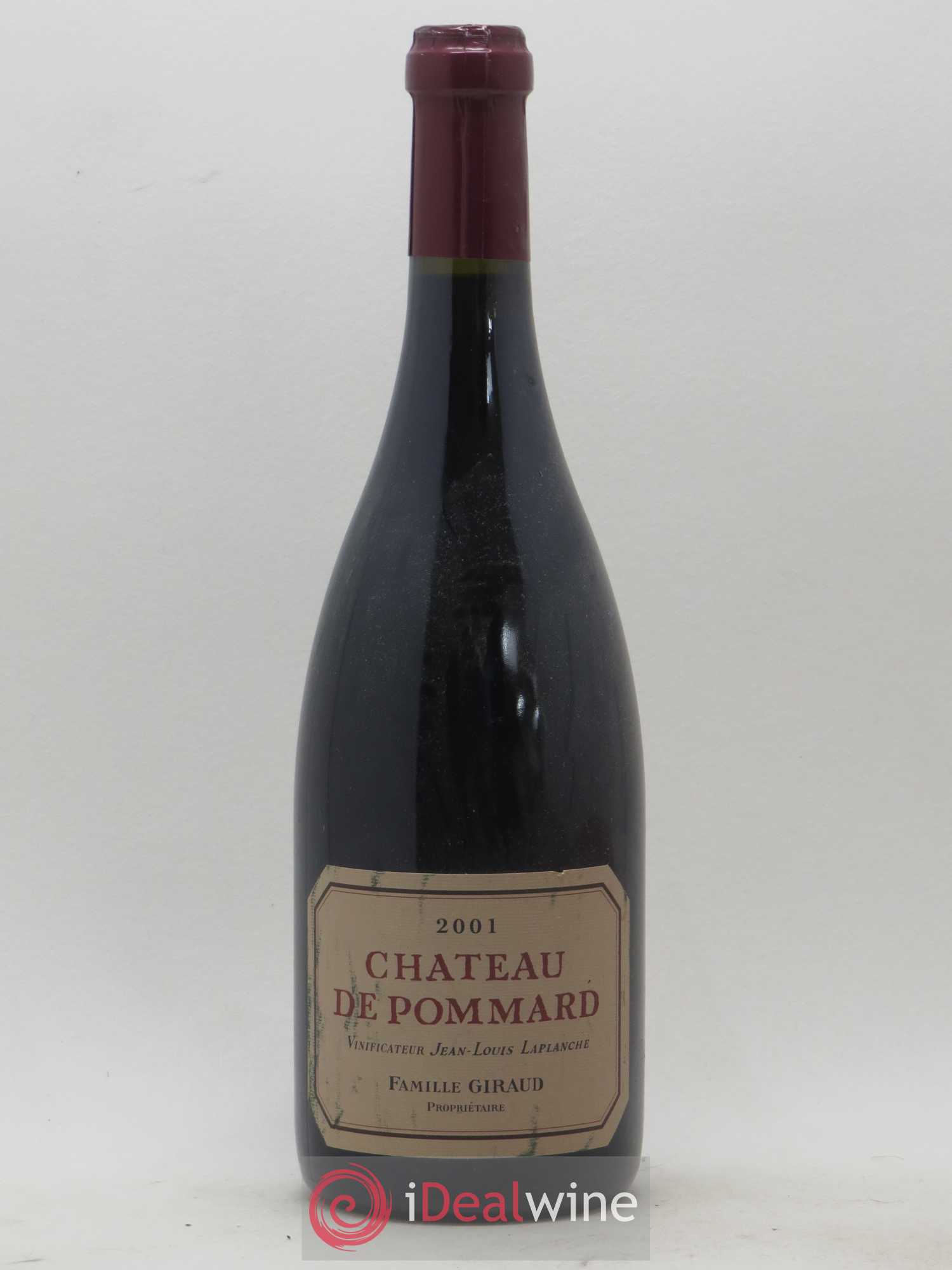 Pommard Château de Pommard 2001 - Lot de 1 bouteille - 0