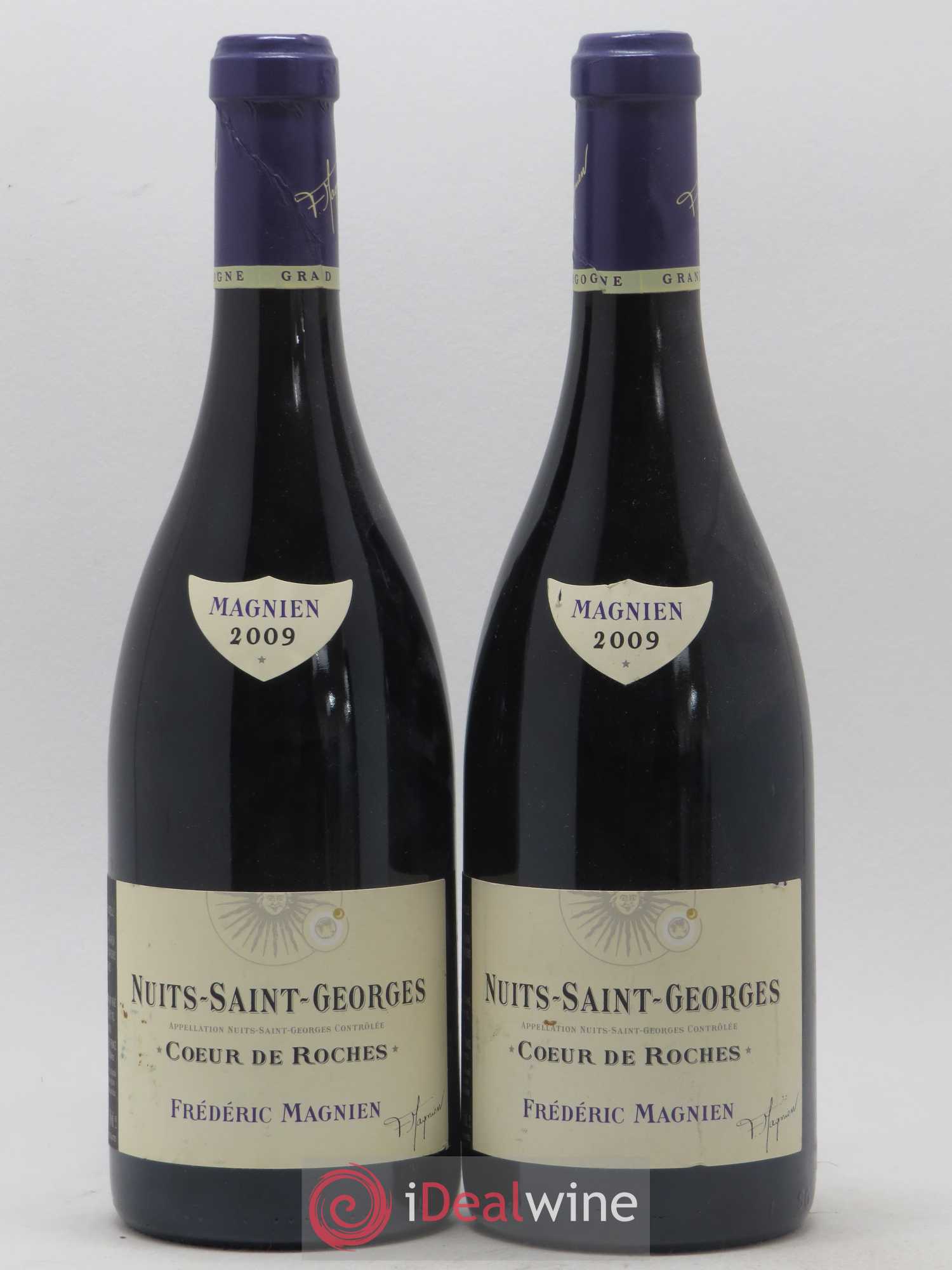 Nuits-Saint-Georges Coeur de Roches Frédéric Magnien 2009 - Lot de 2 bouteilles - 0