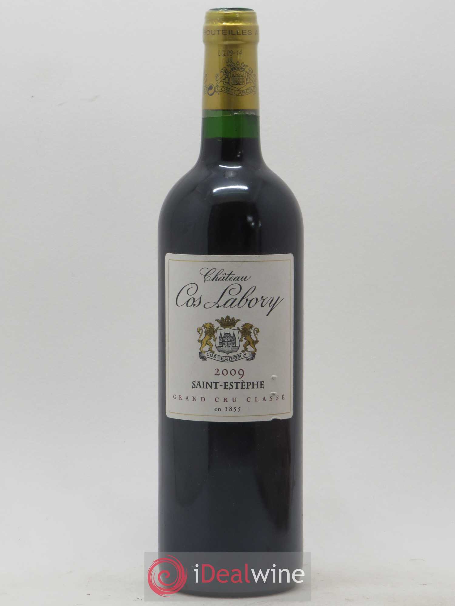 Château Cos Labory 5ème Grand Cru Classé 2009 - Lot de 1 bouteille - 0