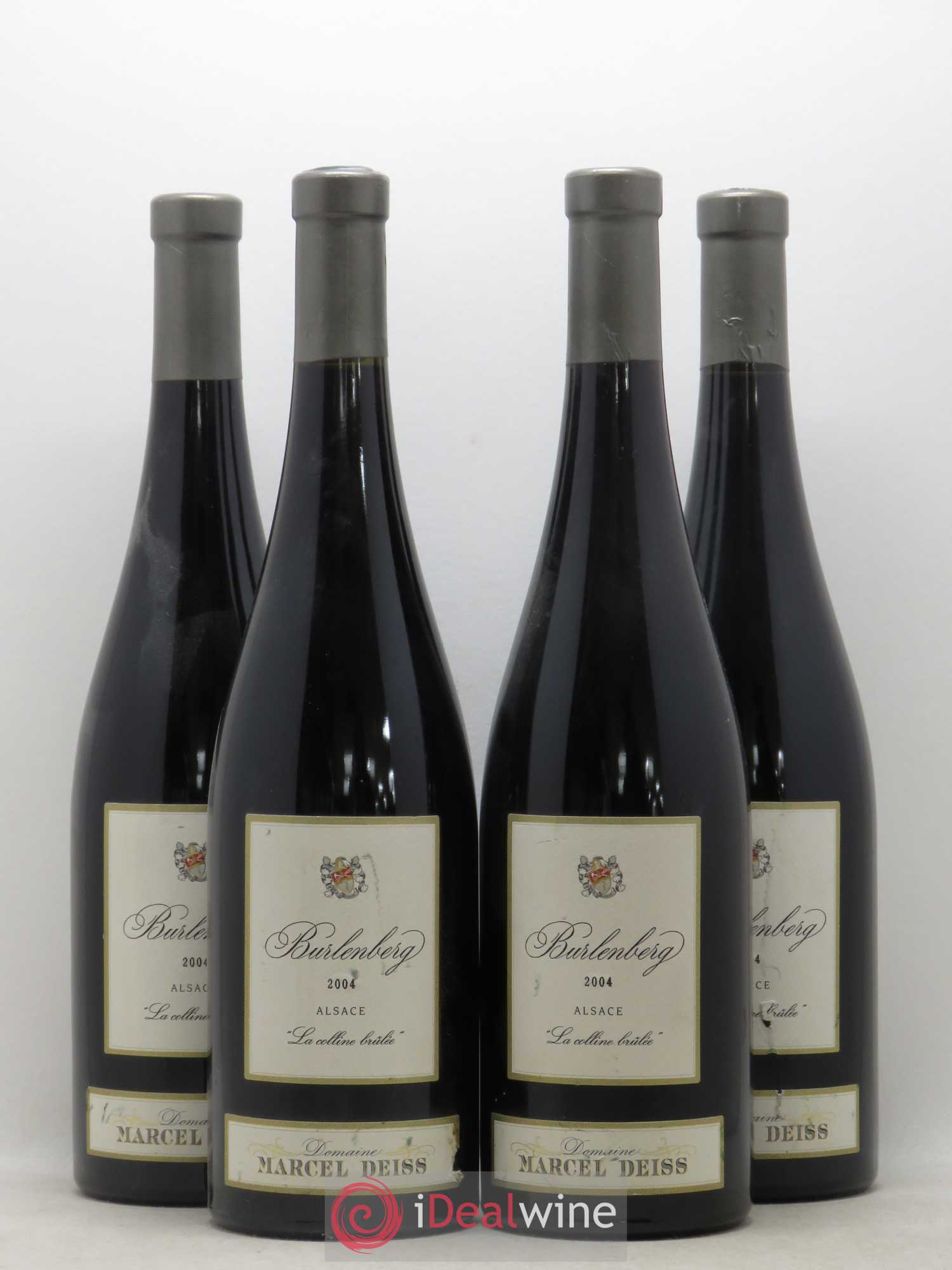 Alsace Burlenberg Marcel Deiss (Domaine) La colline brûlée 2004 - Lot de 4 bouteilles - 0