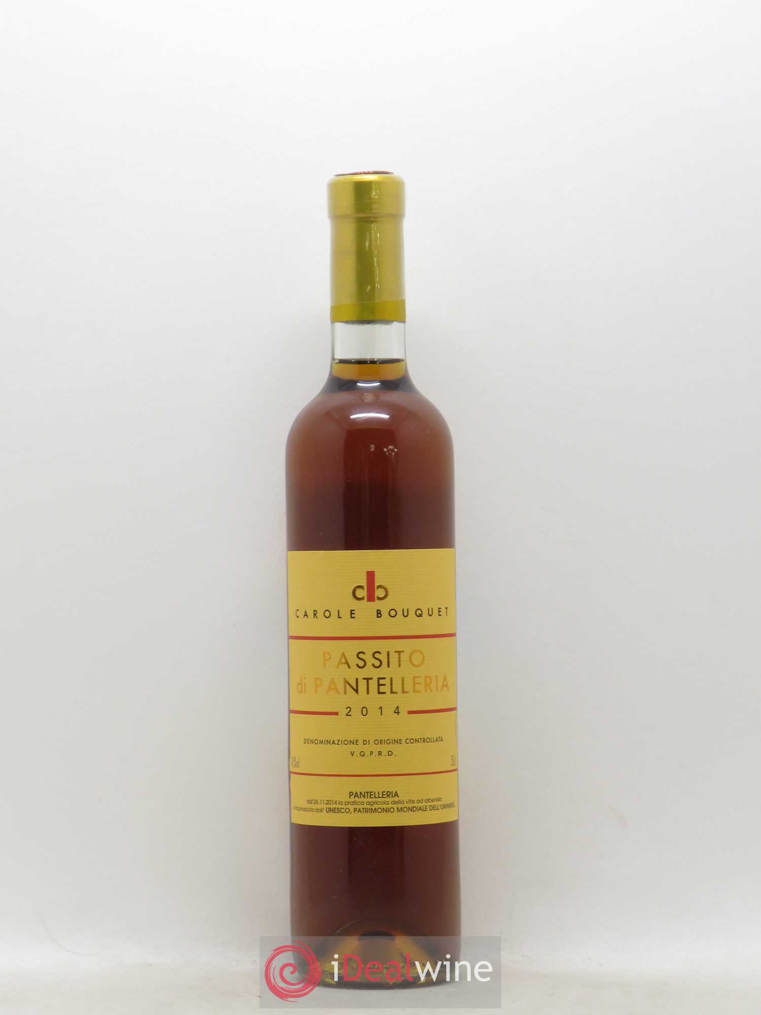 Passito di Pantelleria DOC Carole Bouquet 50 cl 2014 - Lot de 1 bouteille - 0