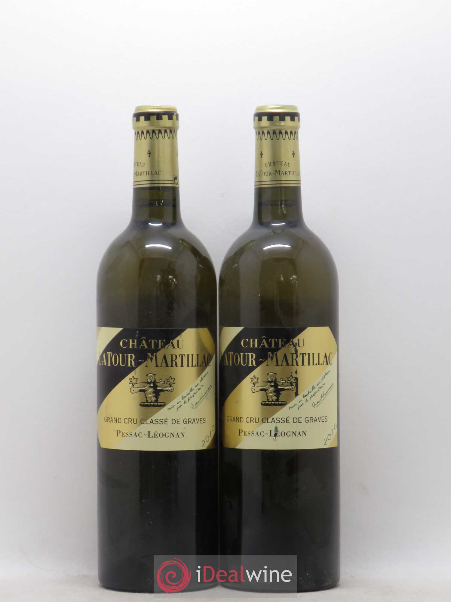 Château Latour-Martillac Cru Classé de Graves 2010 - Lot de 2 bouteilles - 0