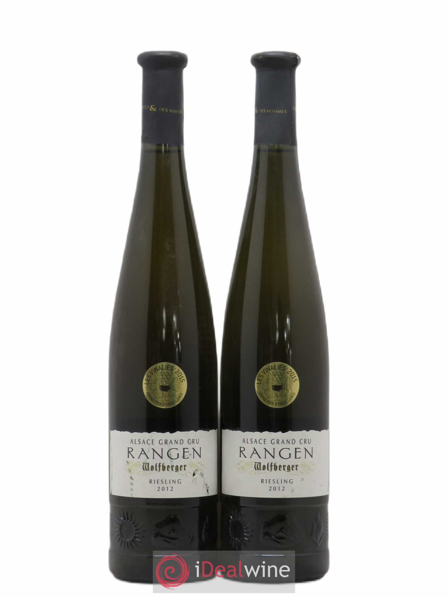 Riesling Grand Cru Rangen Wolfberger (sans prix de réserve) 2012 - Posten von 2 Flaschen - 0