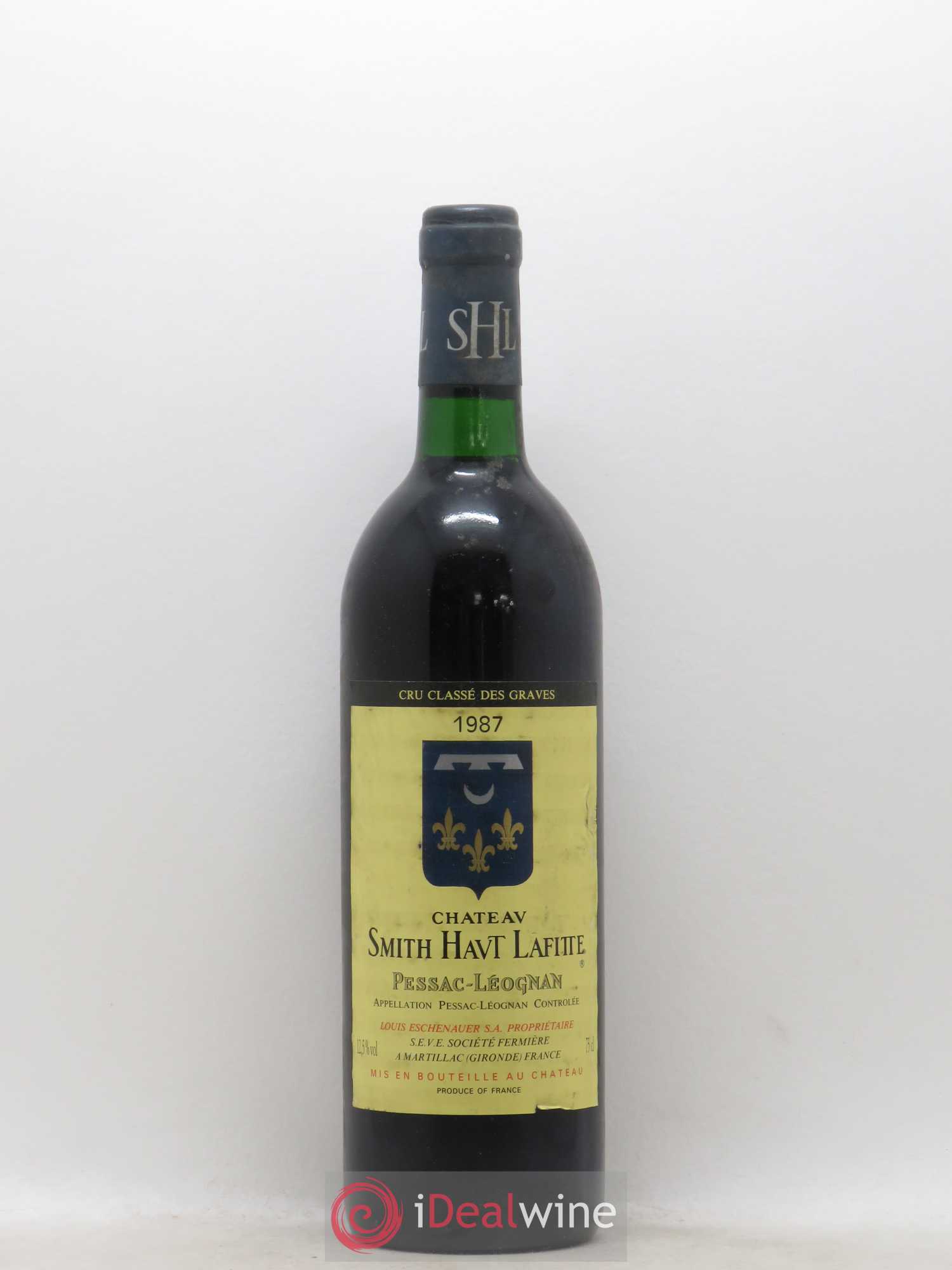Château Smith Haut Lafitte Cru Classé de Graves 1987 - Lot de 1 bouteille - 0