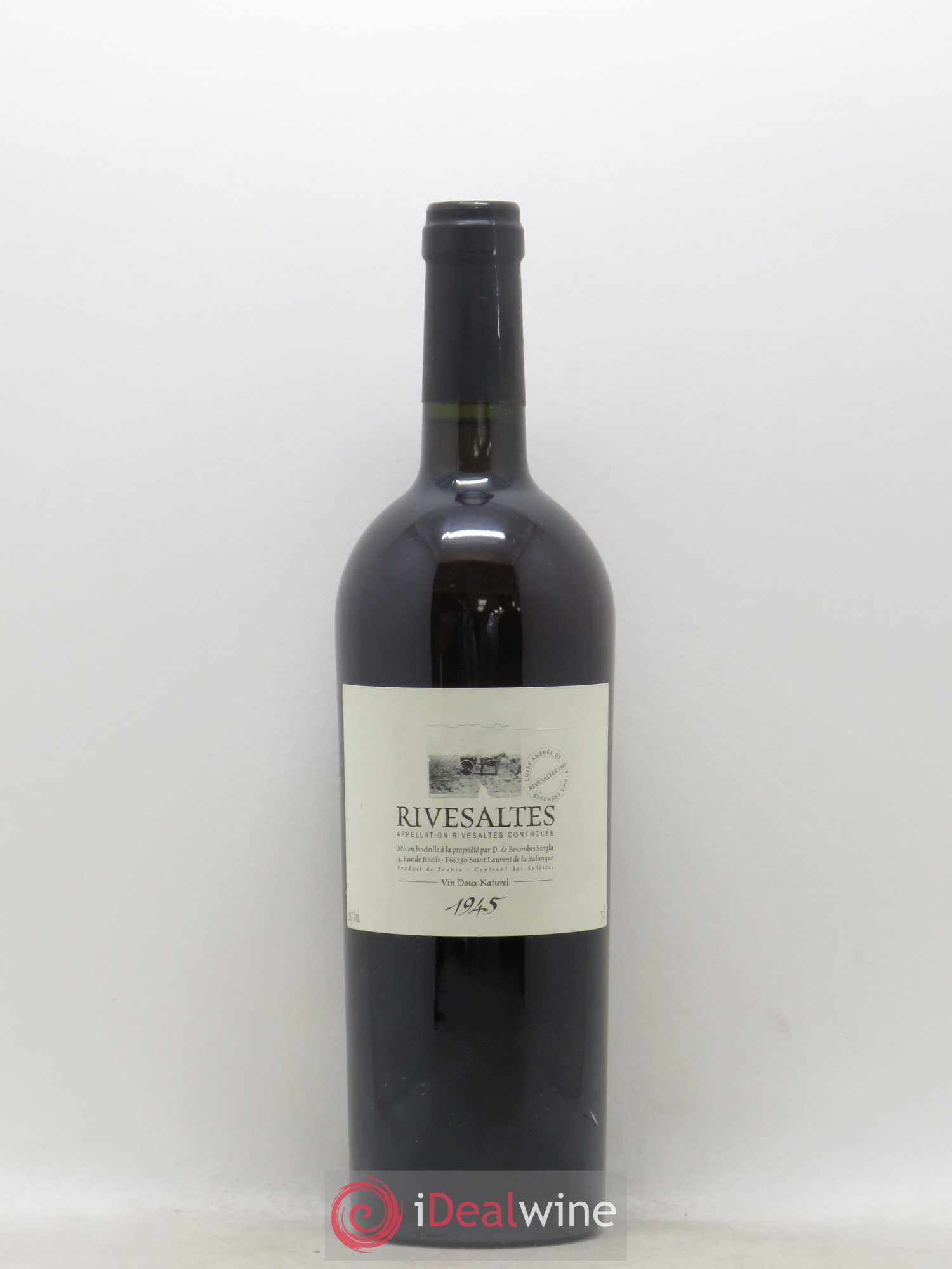Rivesaltes Amédée de Besombes Singla (Domaine) 1945 - Posten von 1 Flasche - 0