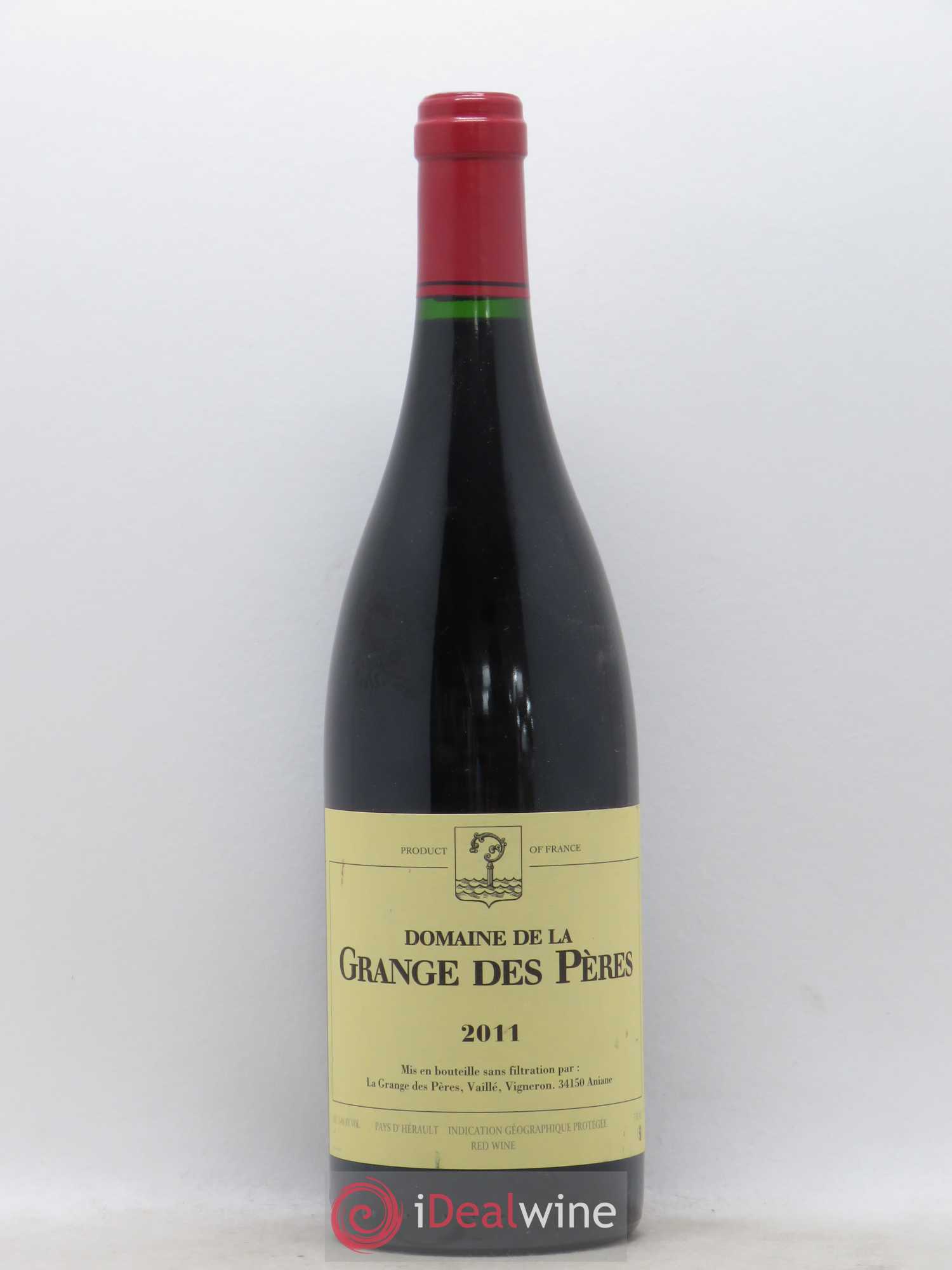 Pays d'Hérault Grange des Pères Laurent Vaillé 2011 - Lot de 1 bouteille - 0