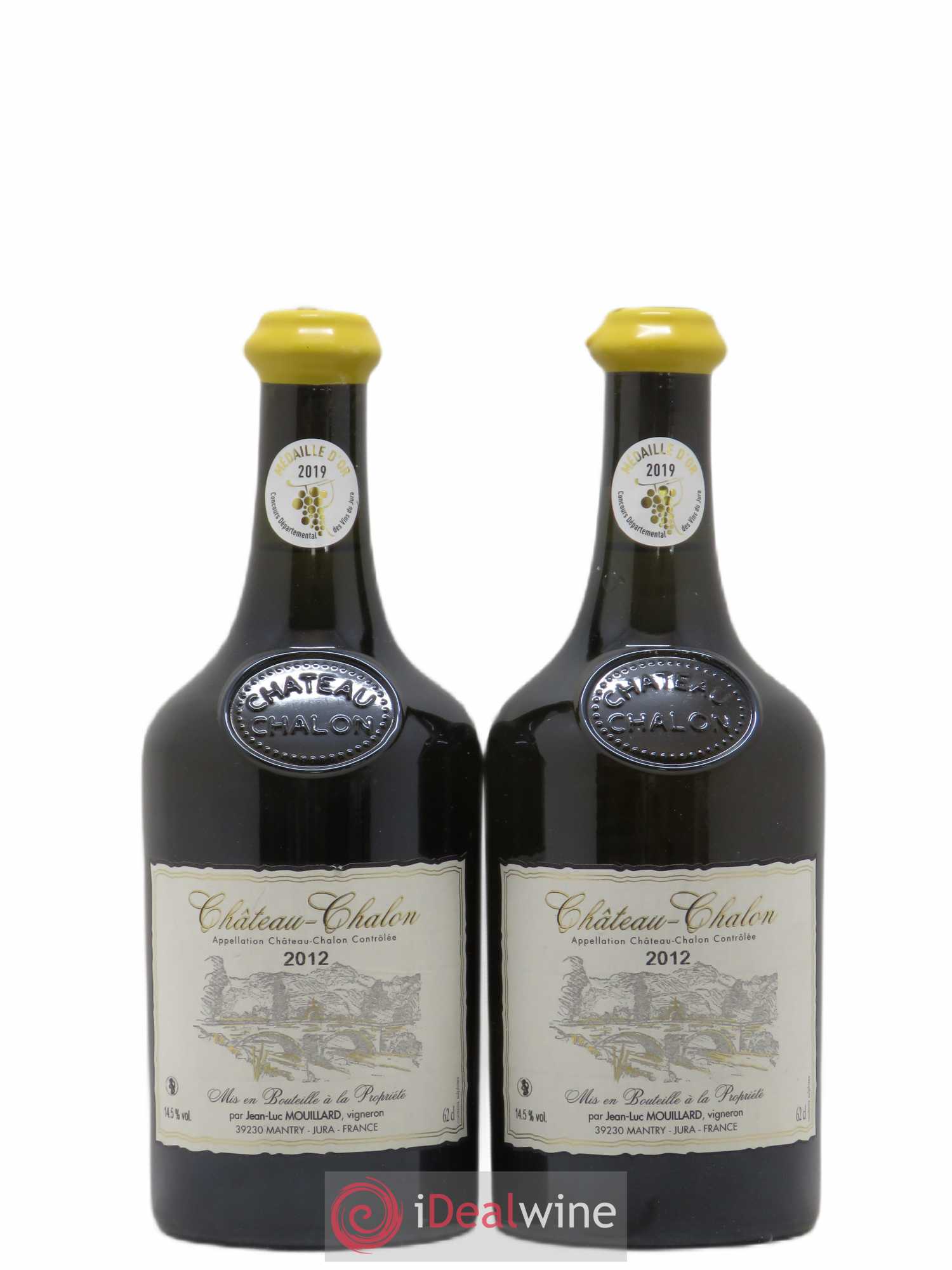 Château-Chalon Mouillard 2012 - Posten von 2 Flaschen - 0