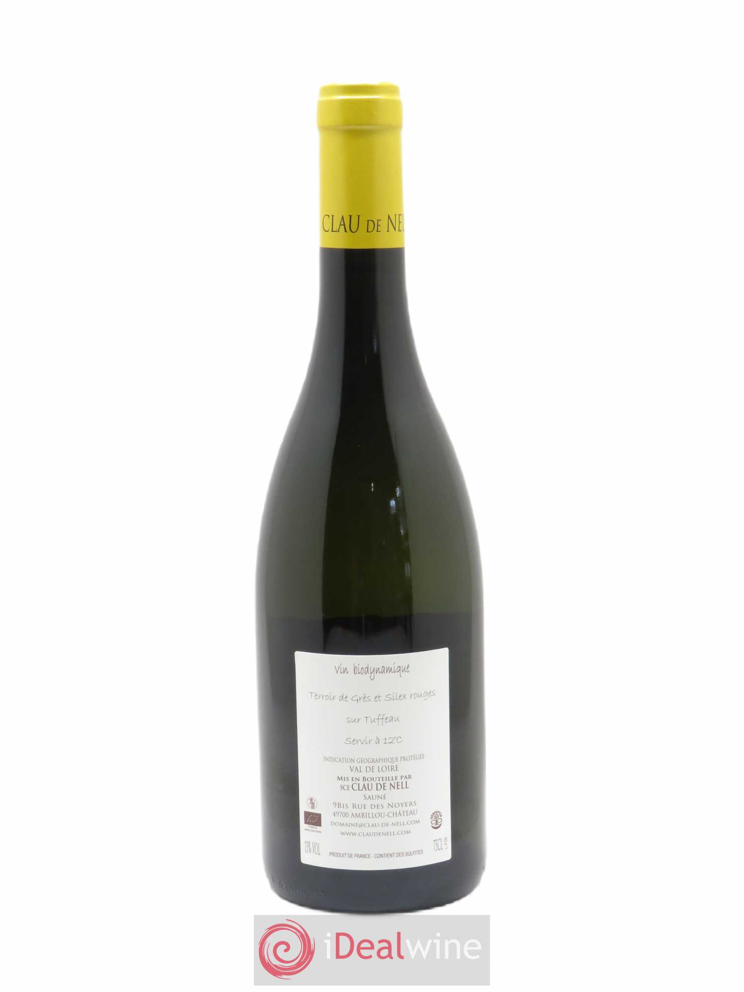 Val de Loire Chenin Blanc Clau de Nell 2016 - Lot de 1 bouteille - 1
